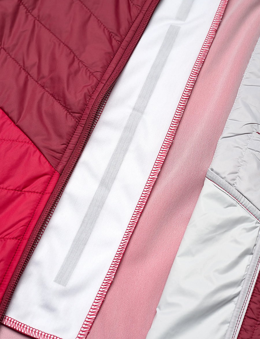 Swix - Nordic Warm Hybrid Jacket W - casual jackor - 94306-rhubarb red/swix red - 4