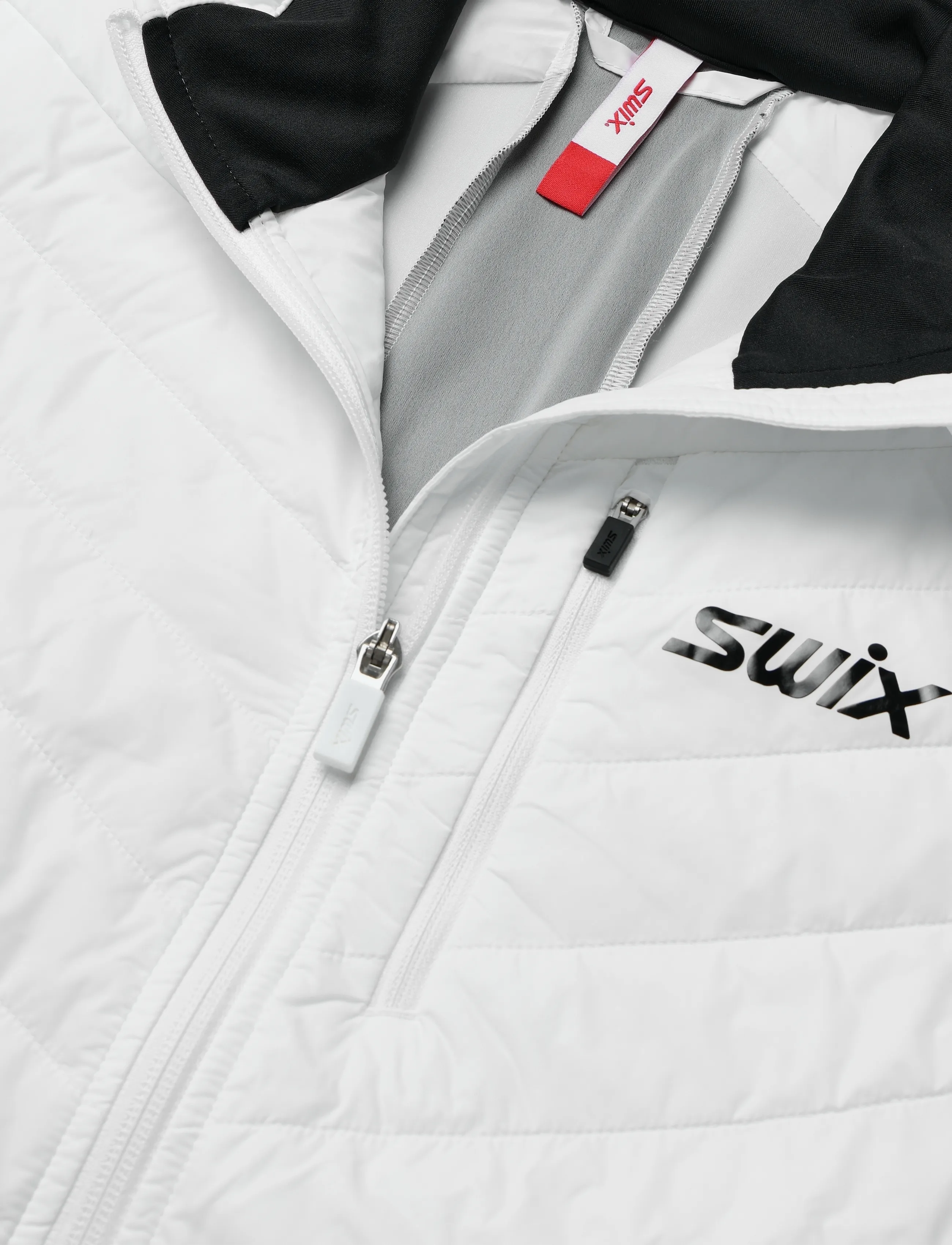 Swix - Nordic Warm Hybrid Jacket W - ski-kleidung - 00000-bright white - 2