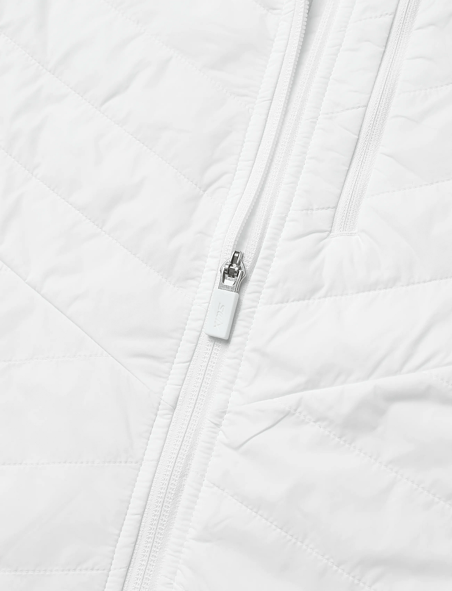 Swix - Nordic Warm Hybrid Jacket W - ski-kleidung - 00000-bright white - 3