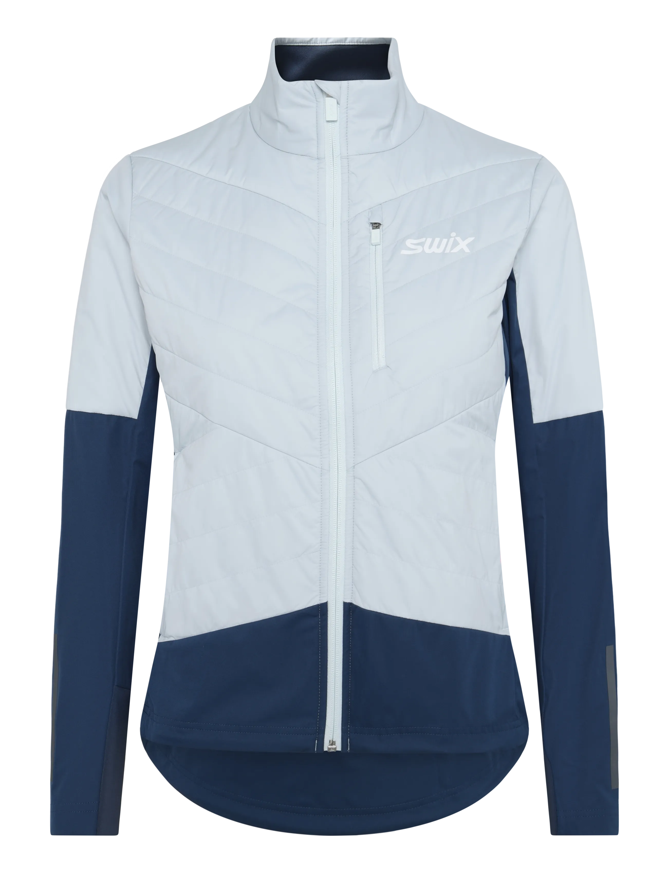Swix Nordic Warm Hybrid Jacket W, Kvinder, Nordisk Varm Hybrid Jakke, Blå, Str: L