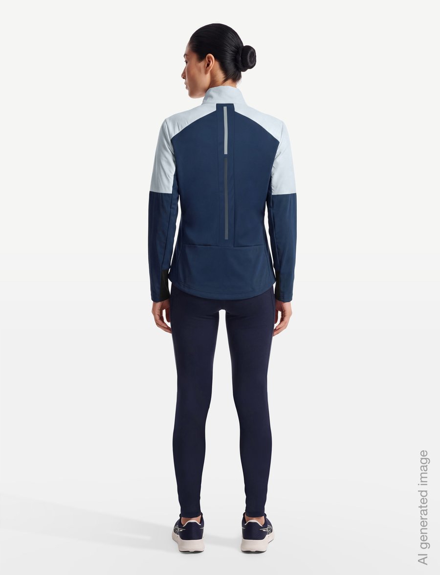 Swix - Nordic Warm Hybrid Jacket W - ski-kleidung - 71022-ballad blue - 4