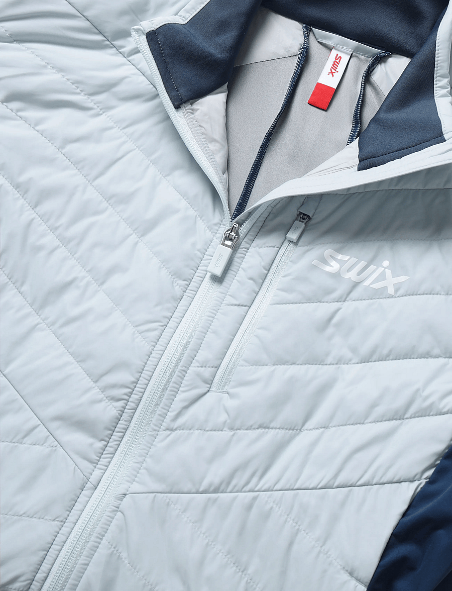 Swix - Nordic Warm Hybrid Jacket W - ski-kleidung - 71022-ballad blue - 2