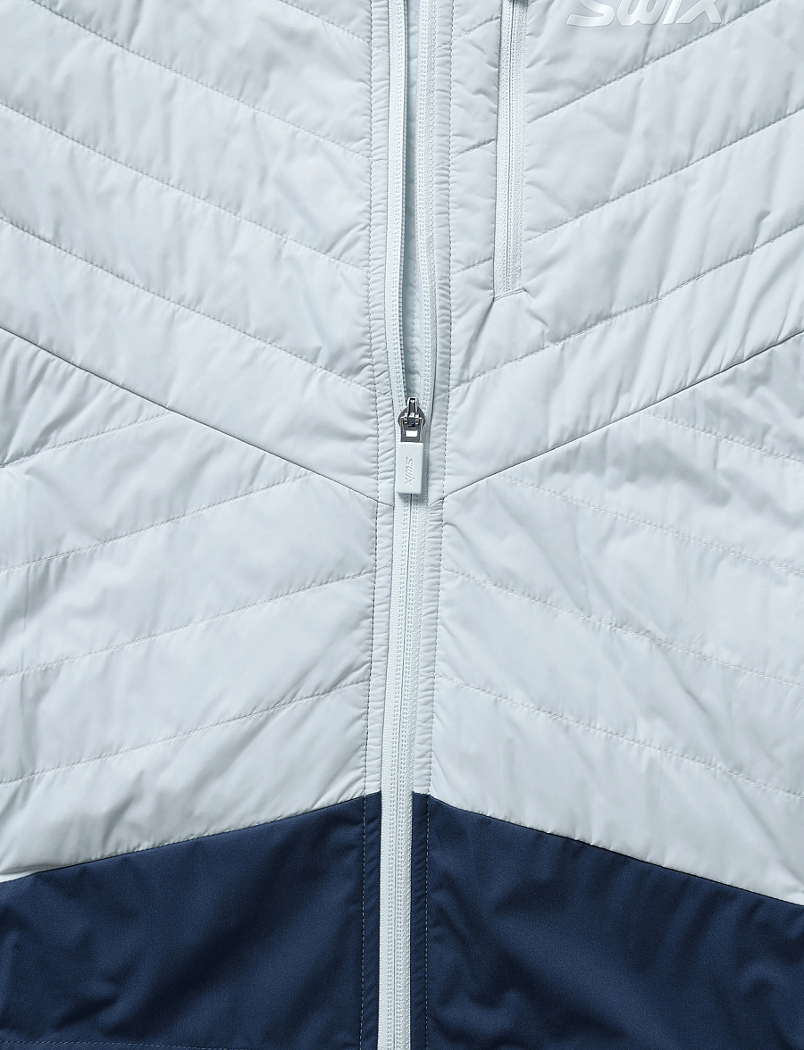 Swix - Nordic Warm Hybrid Jacket W - ski-kleidung - 71022-ballad blue - 3