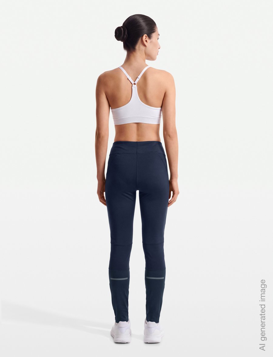 Swix - Nordic Warm Hybrid Pants W - träningsbyxor - 75100-dark navy - 4