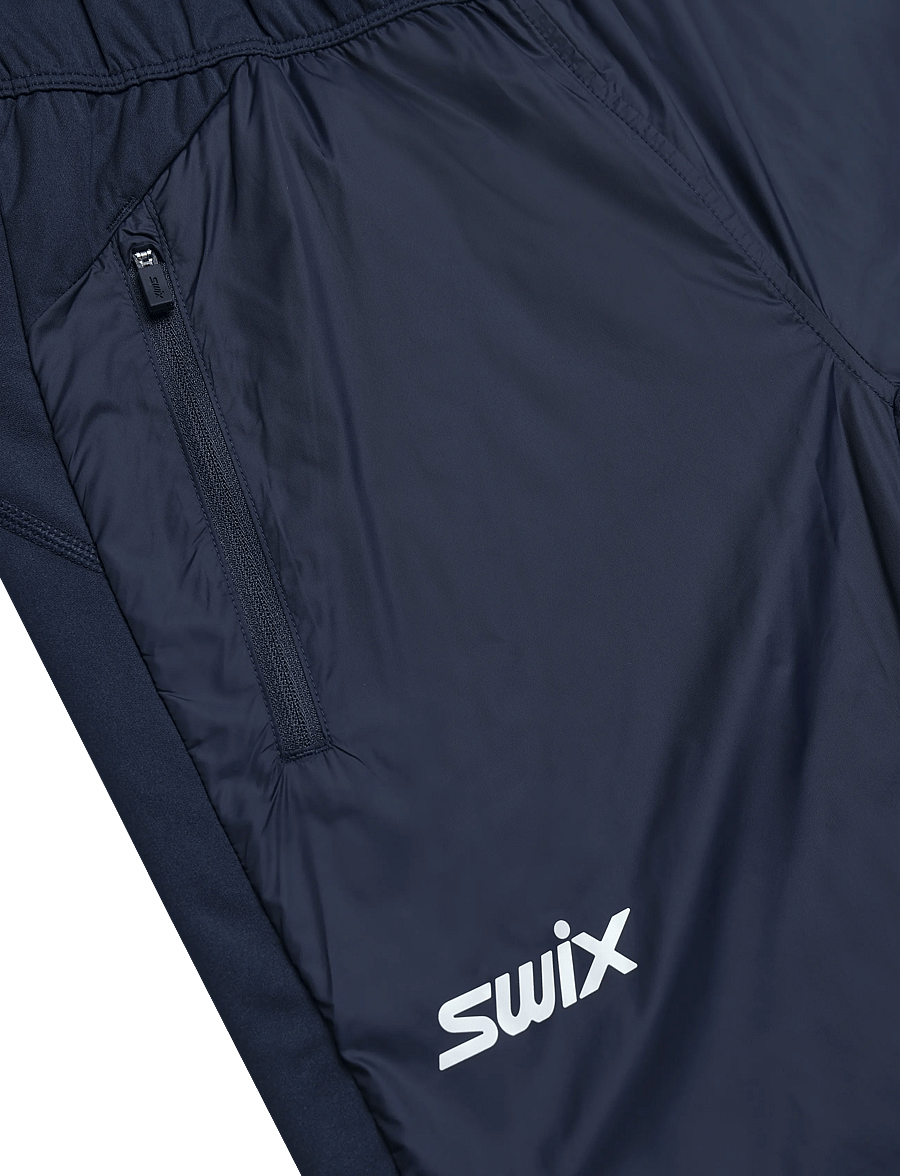 Swix - Nordic Warm Hybrid Pants W - träningsbyxor - 75100-dark navy - 2
