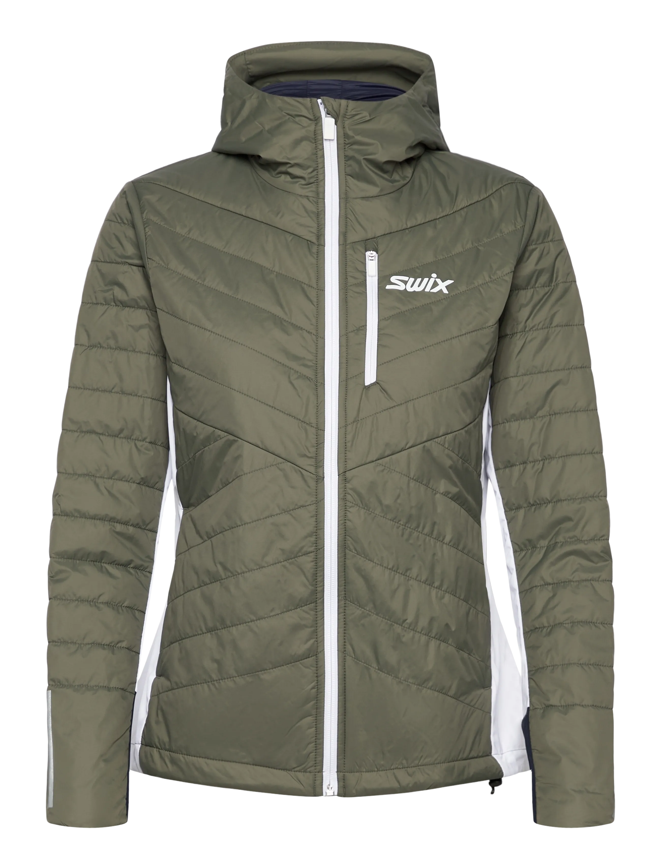 Swix Nordic Insulate Jacket W - Swix - 48104-OLIVE/ DARK NAVY / khaki/green