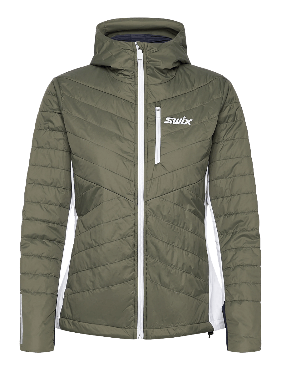 Swix - Nordic Insulate Jacket W - freizeitjacken - 48104-olive/ dark navy - 0