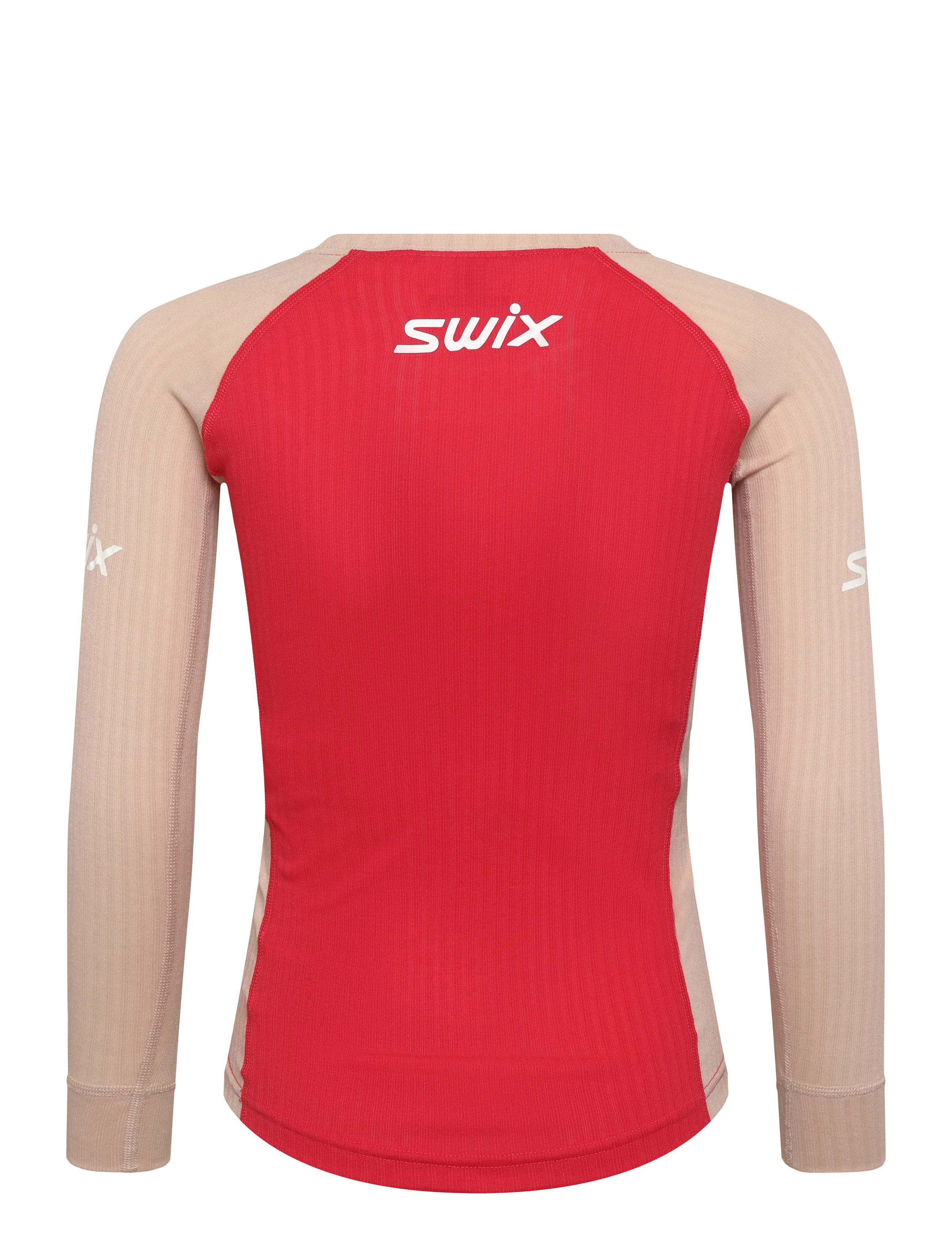 Swix - RaceX Classic Long Sleeve Jr - 97104-peach whip/ teaberry - 1