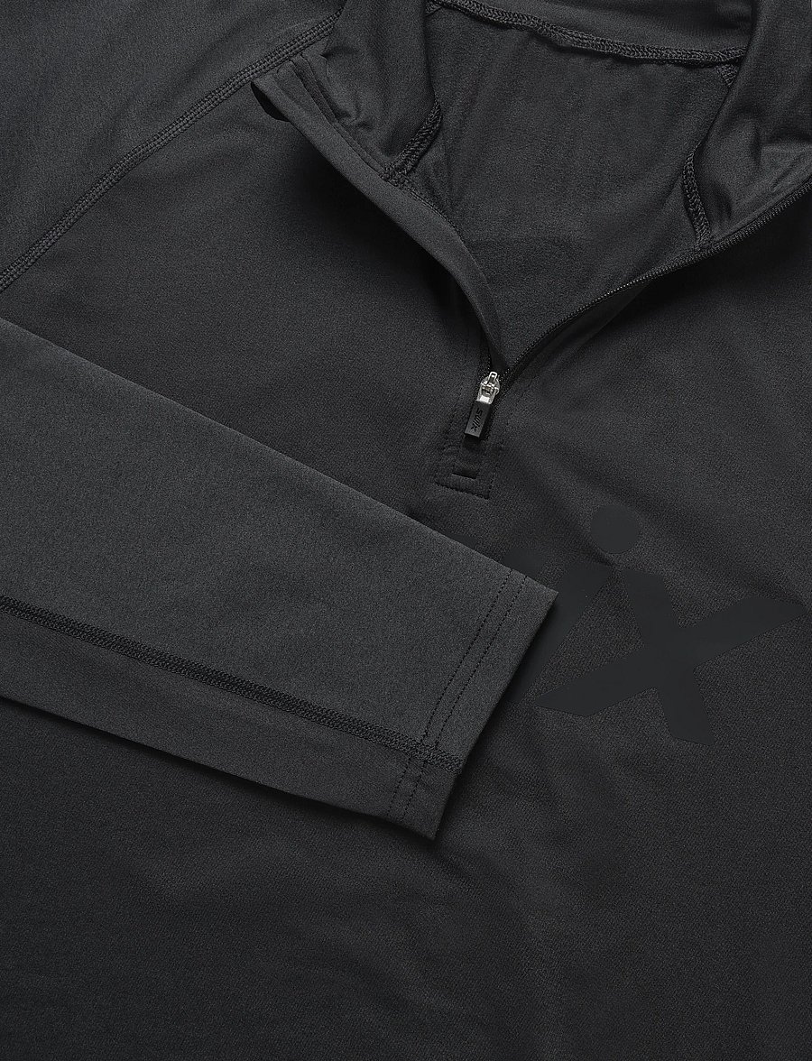 Swix - RaceX Dry Half Zip M - funktionsunterwäsche - oberteile - 10150-black/phantom - 2