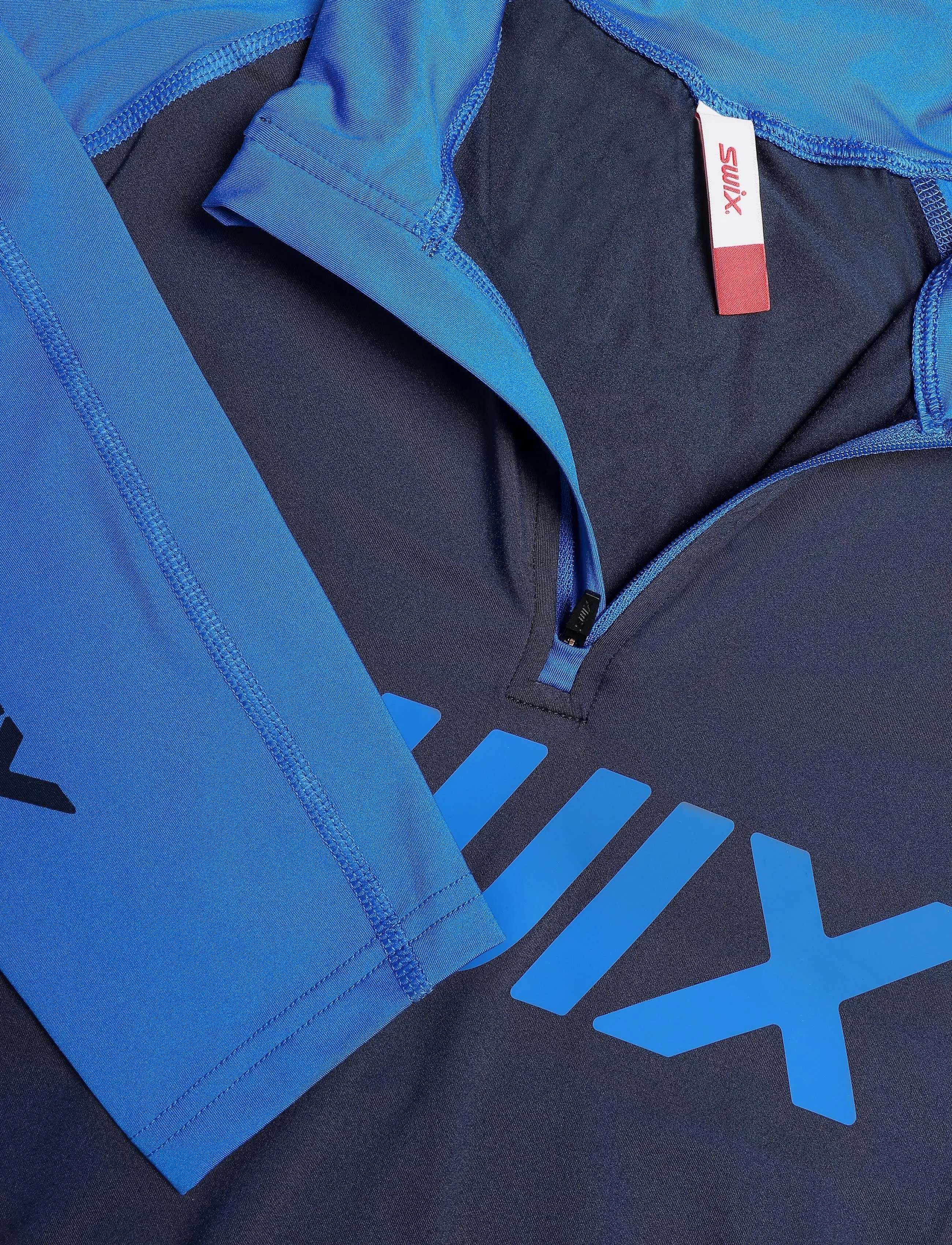 Swix - RaceX Dry Half Zip M - 70750-active blue - 2