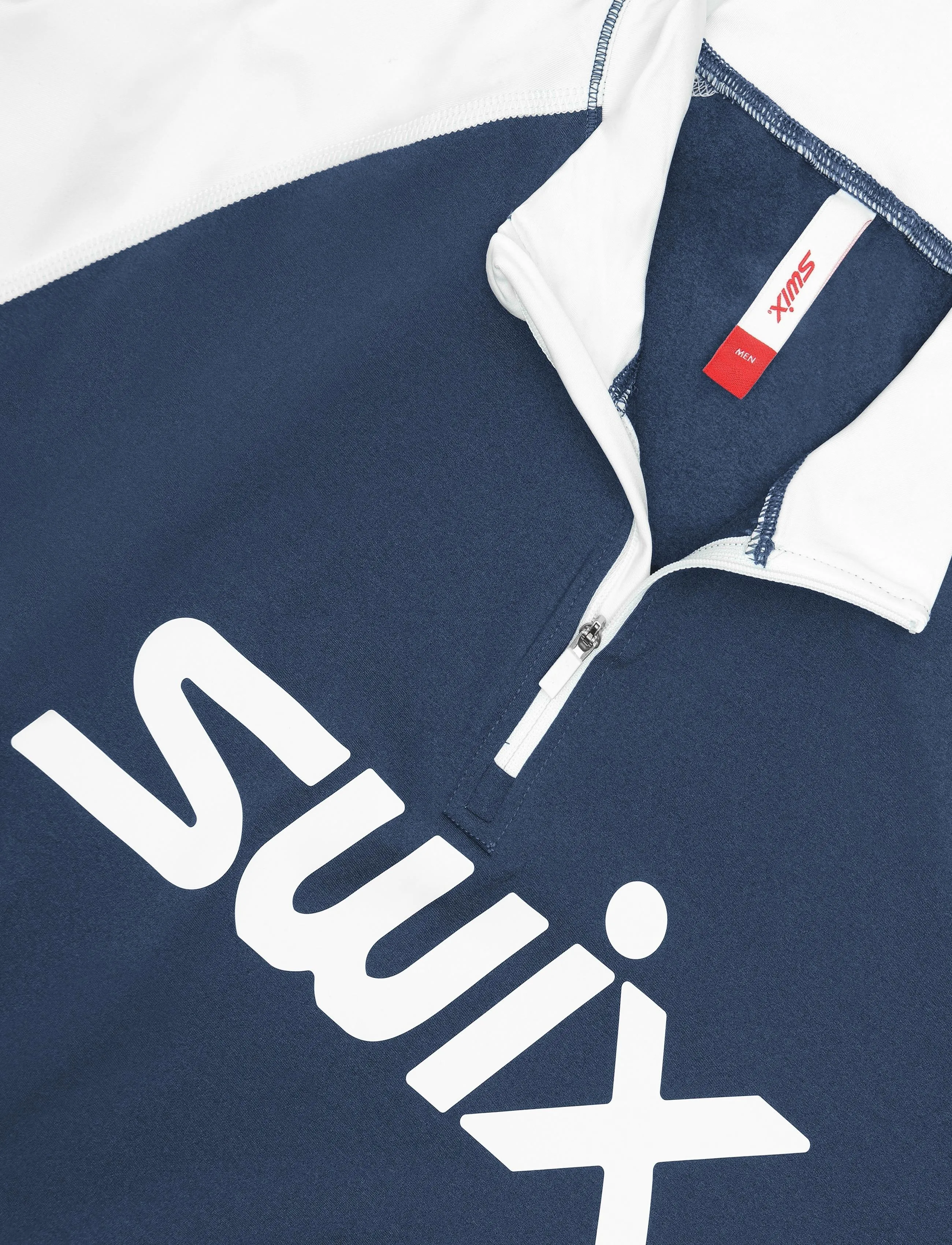 Swix - RaceX Dry Half Zip M - funktionsunterwäsche - oberteile - 72105-estate blue - 2