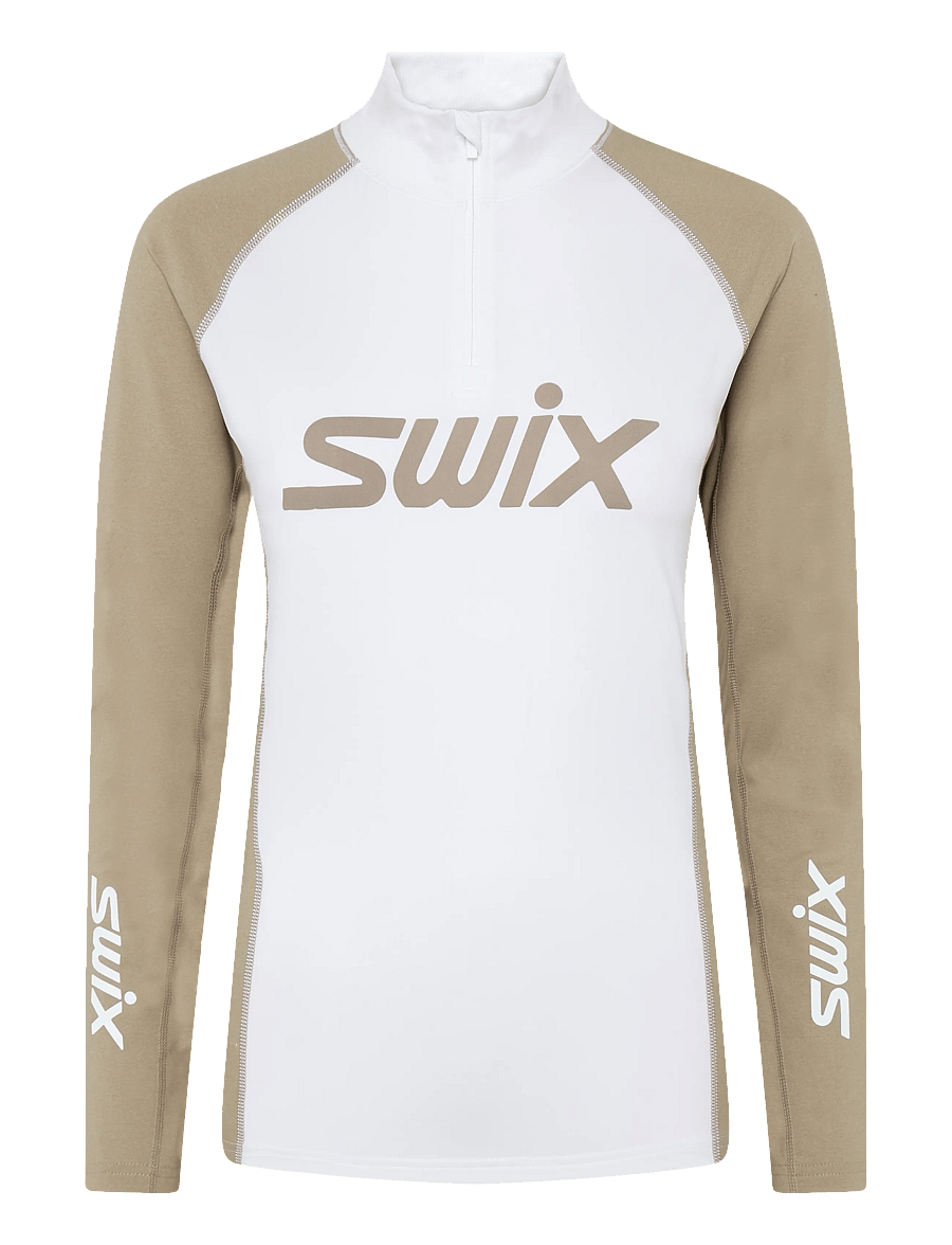 Swix - RaceX Dry Half Zip W - baselayer overdele - 94600-dune - 0