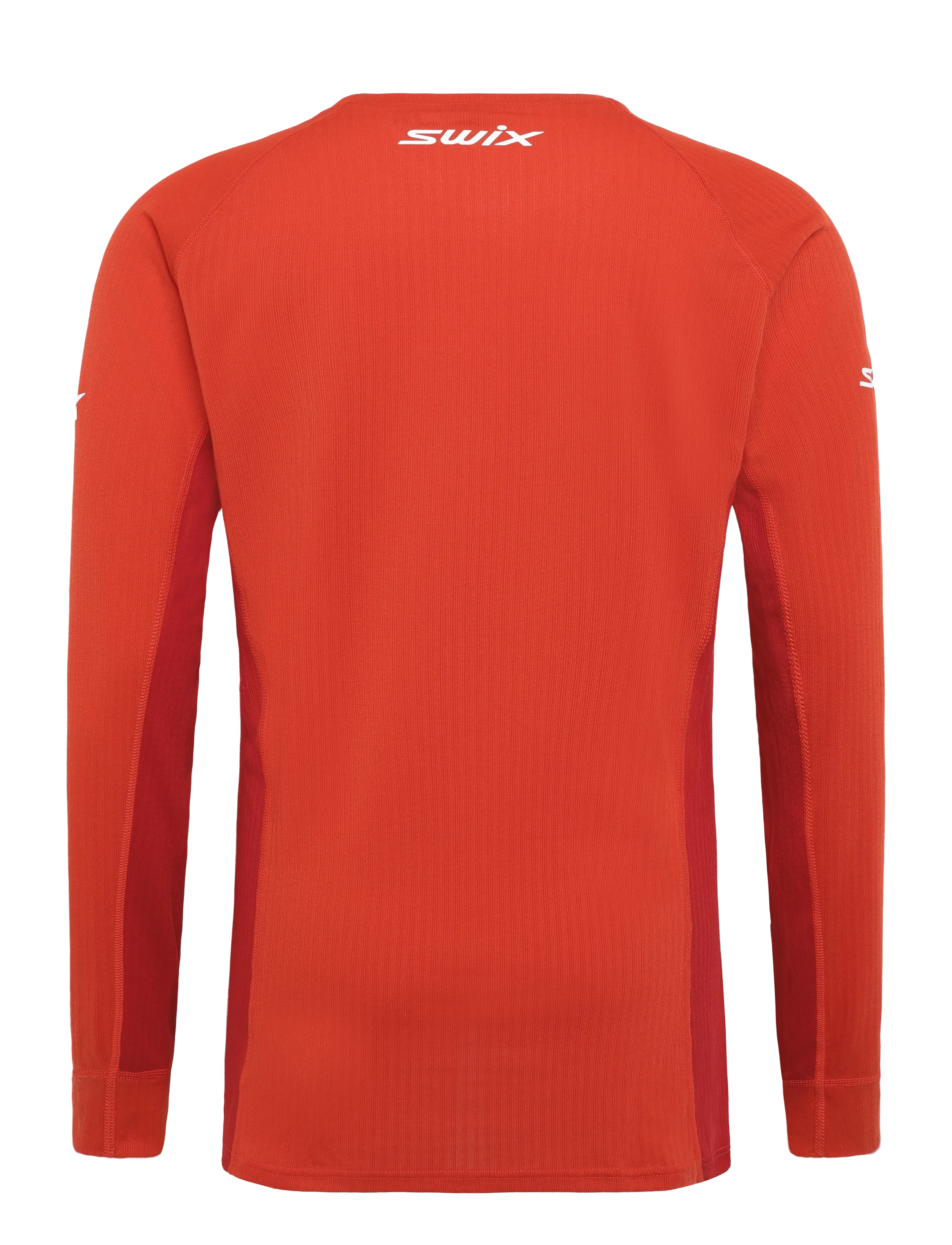 Swix - RaceX Classic Long Sleeve W - långärmade tröjor - 99992-fiery red - 1