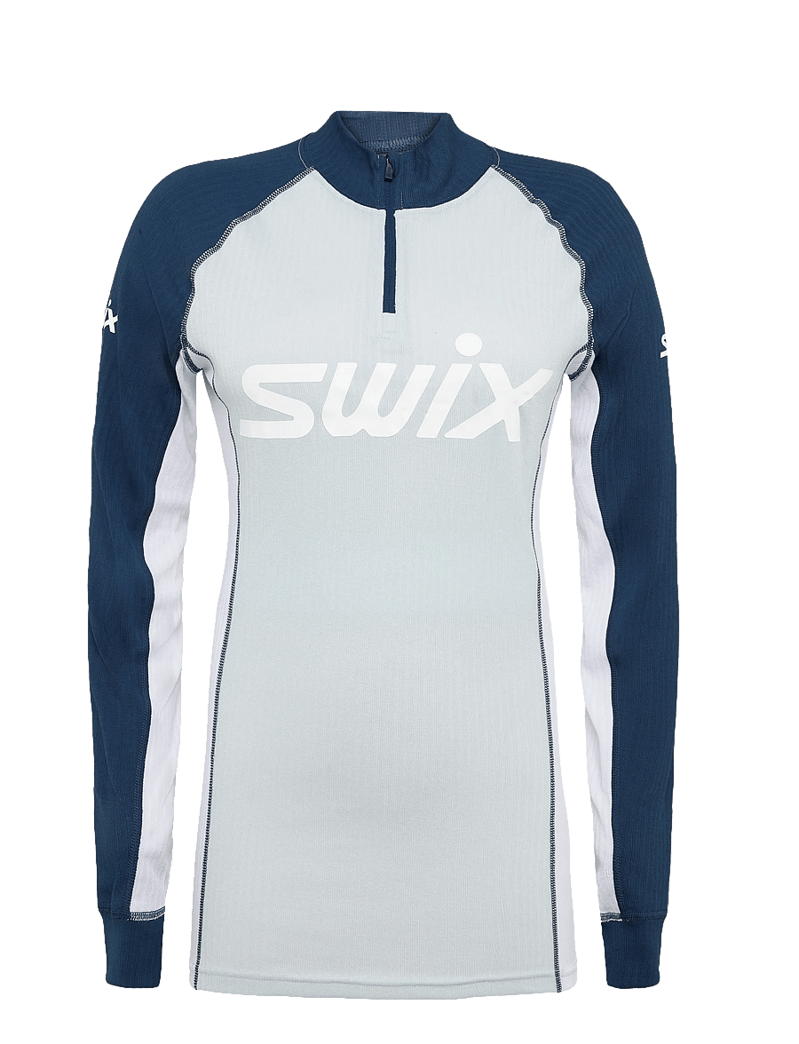 Swix - RaceX Classic Half Zip W - baselayer overdele - 71022-ballad blue - 0