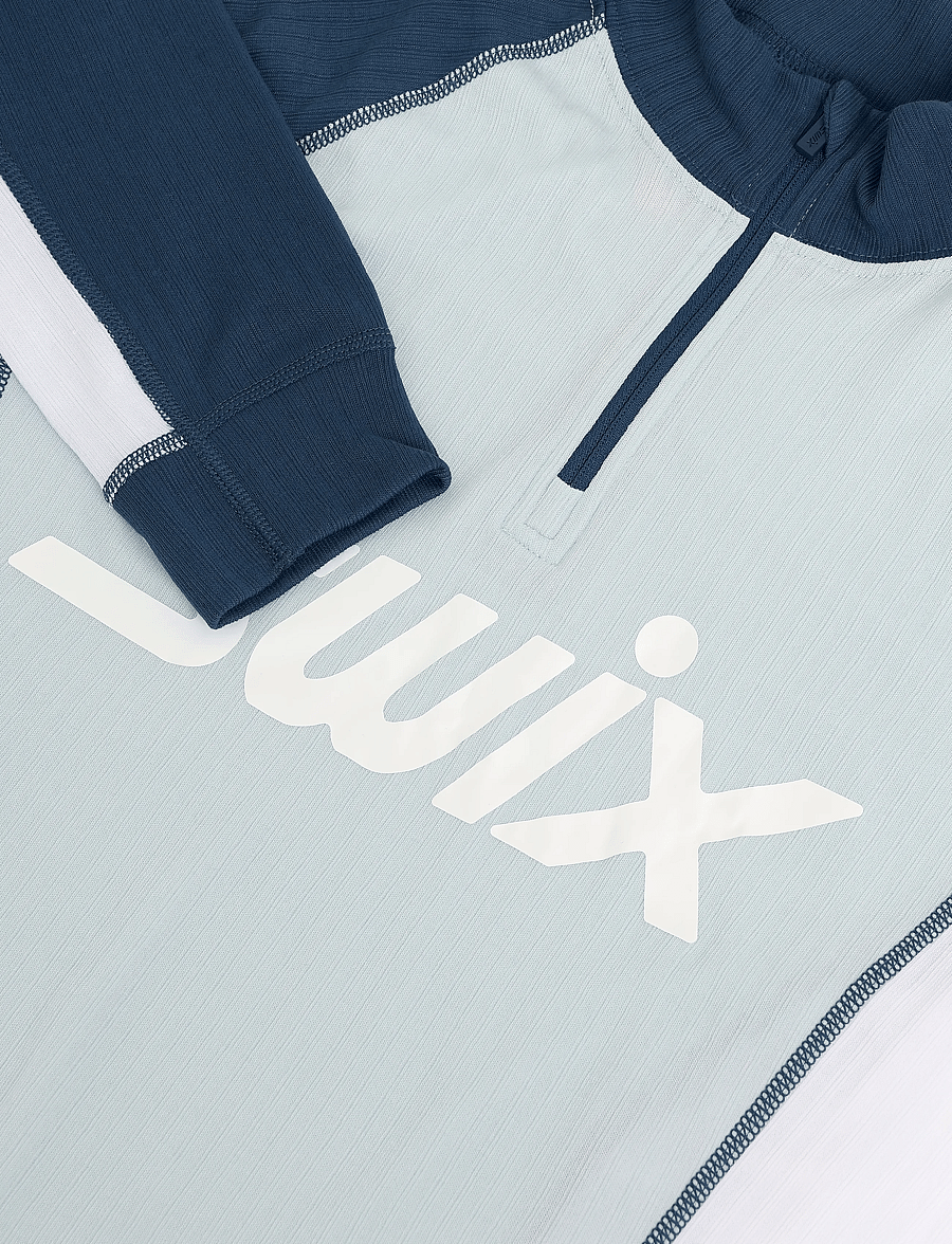 Swix - RaceX Classic Half Zip W - baselayer overdele - 71022-ballad blue - 2