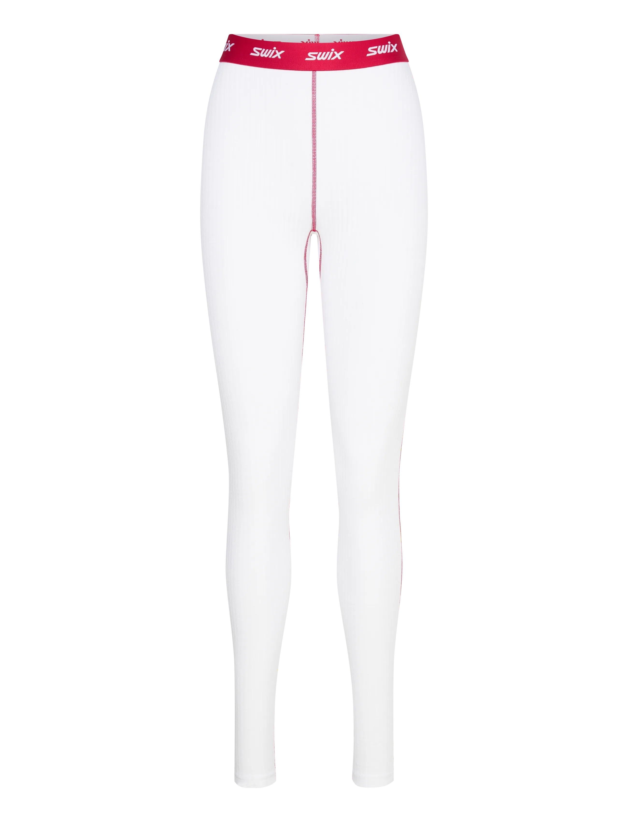 Swix RaceX Classic Pants W - Swix - 00036-BRIGHT WHITE/SWIX RED / white