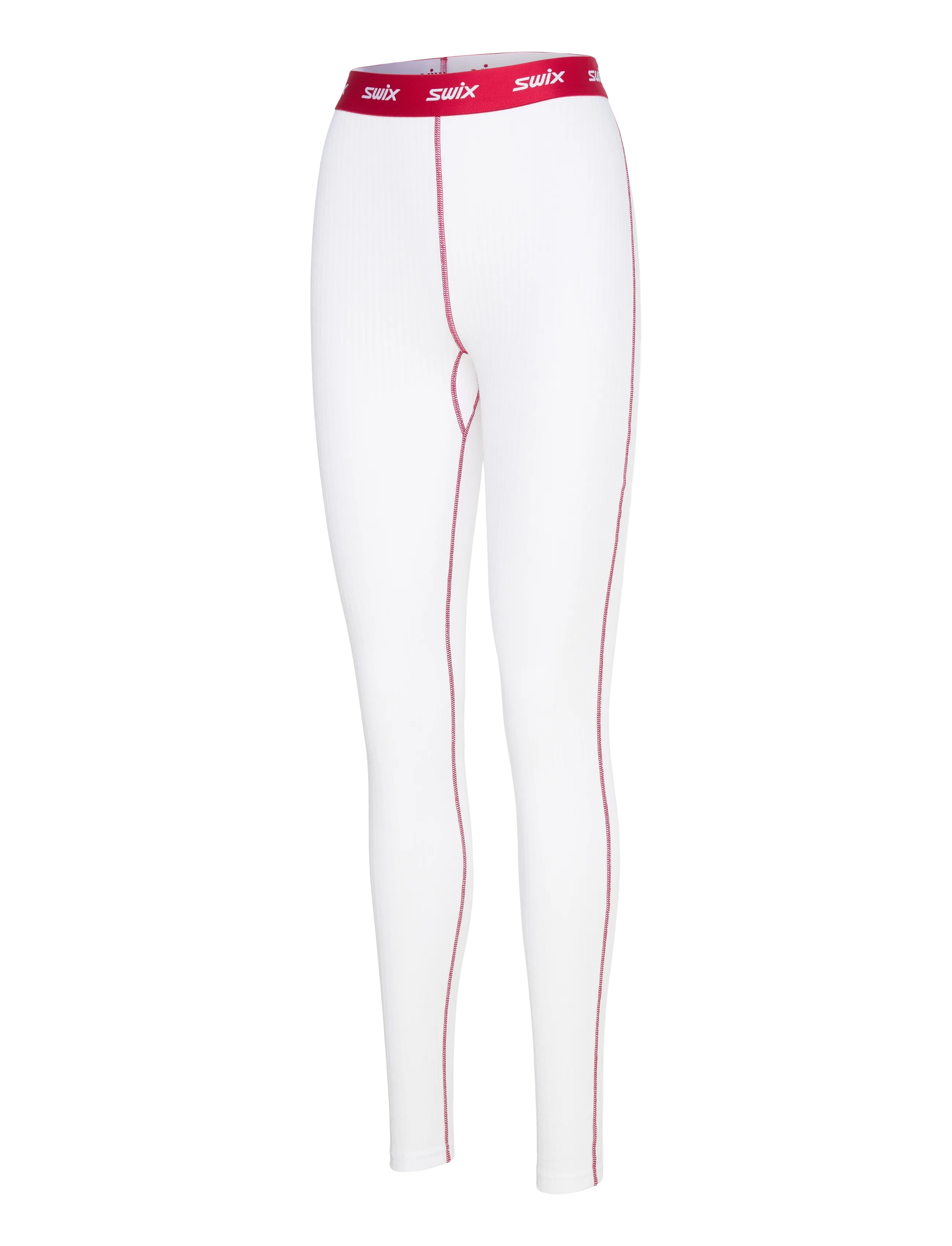 Swix - RaceX Classic Pants W - base layer bottoms - 00036-bright white/swix red - 1