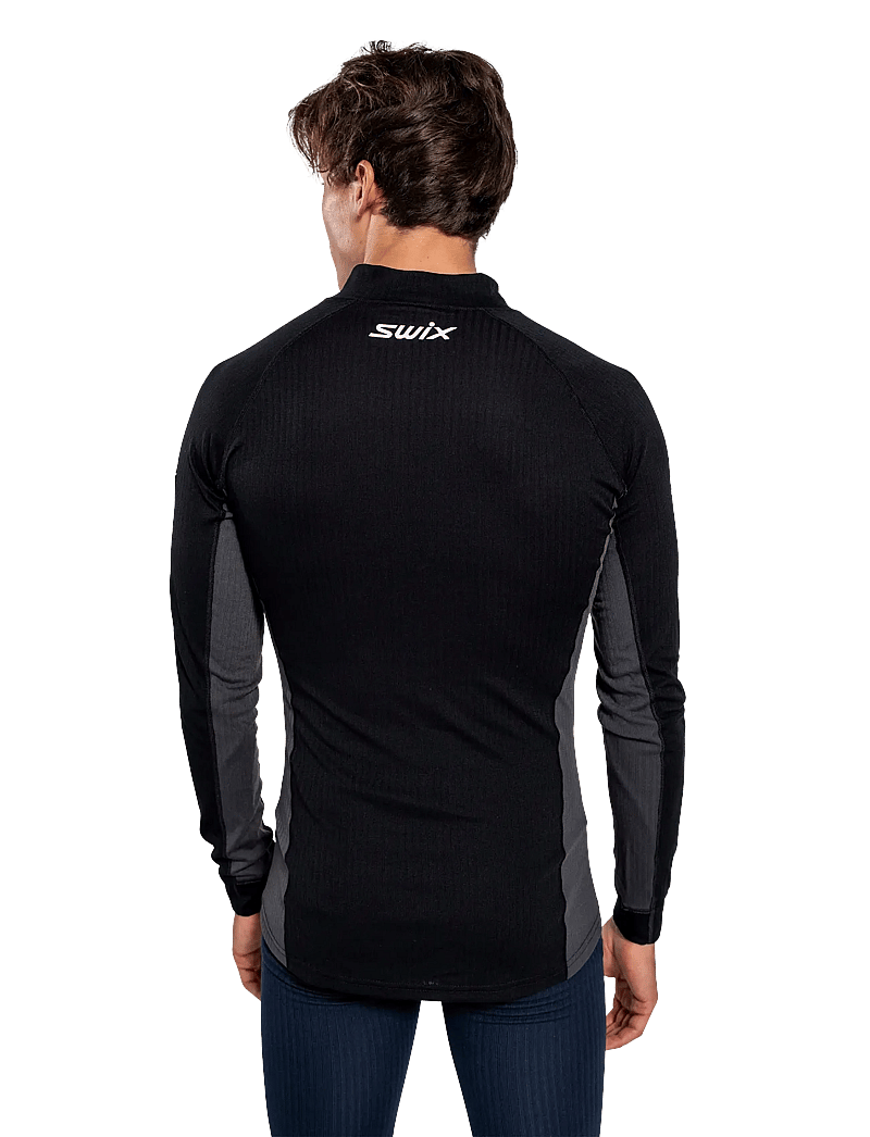 Swix - RaceX Classic Half Zip M - underställströjor - 10150-black/phantom - 3