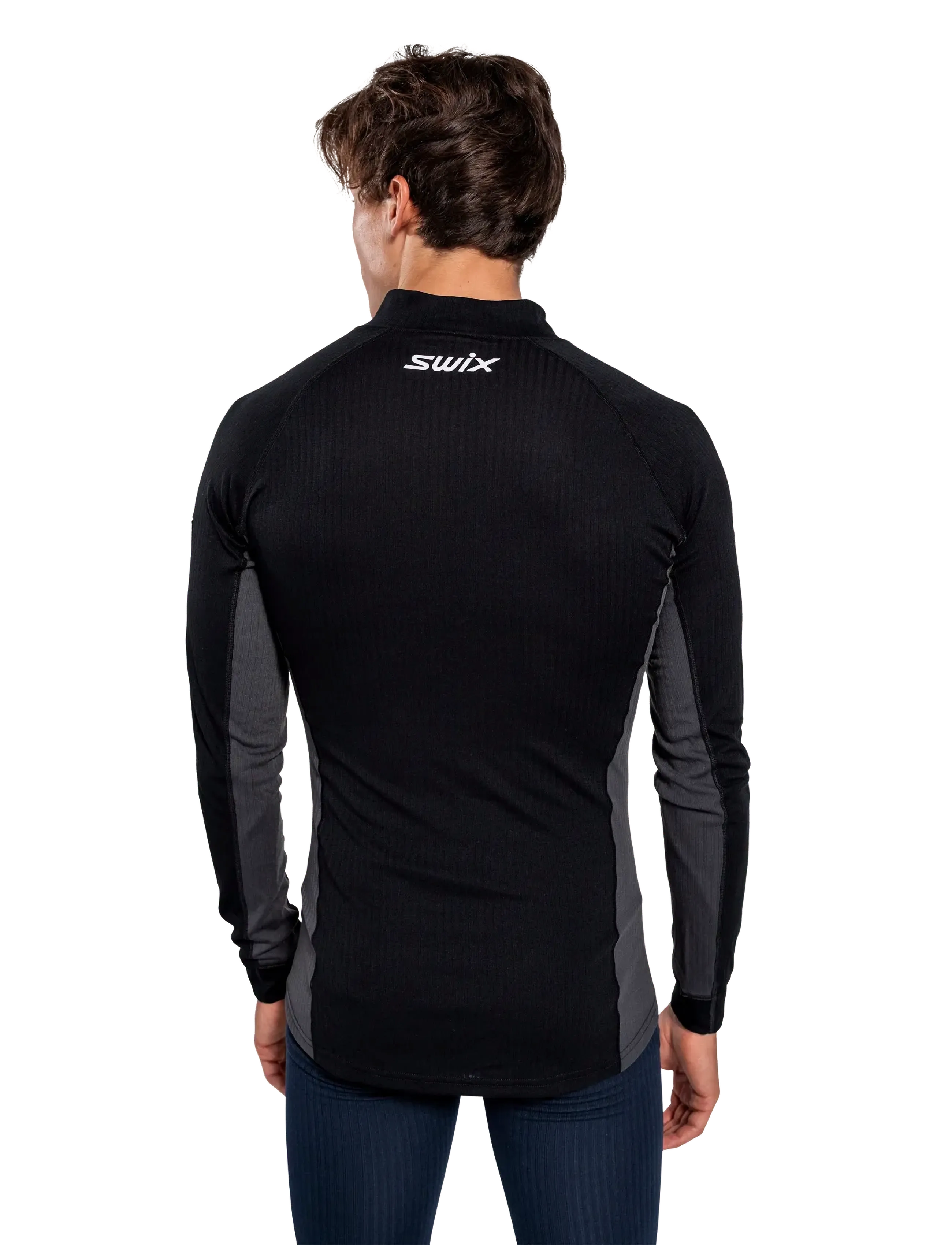 Swix - RaceX Classic Half Zip M - funktionsunterwäsche - oberteile - 10150-black/phantom - 3