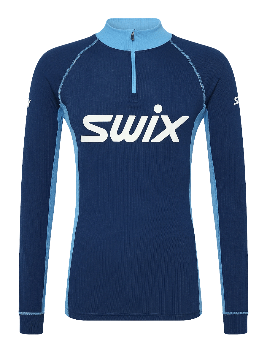 Swix - RaceX Classic Half Zip M - funktionsunterwäsche - oberteile - 72105-estate blue - 0