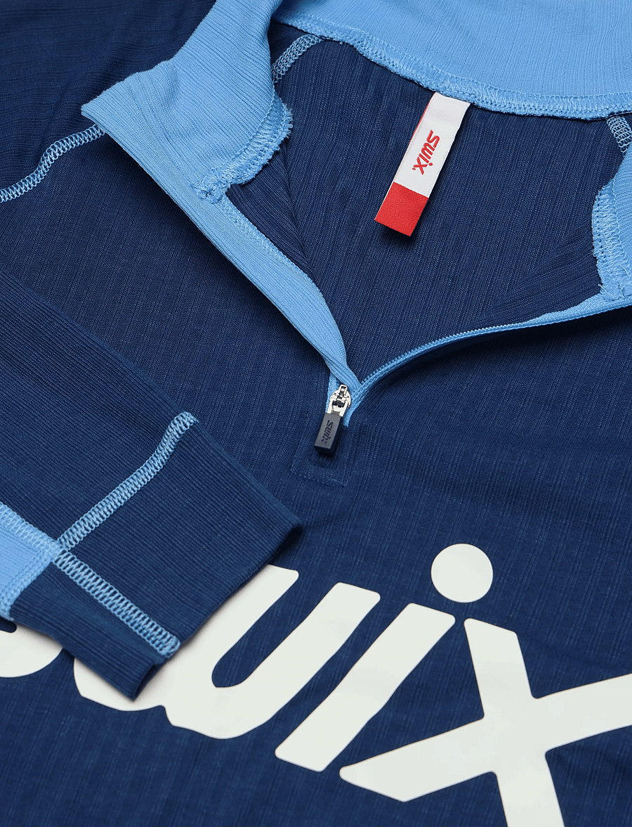 Swix - RaceX Classic Half Zip M - funktionsunterwäsche - oberteile - 72105-estate blue - 2
