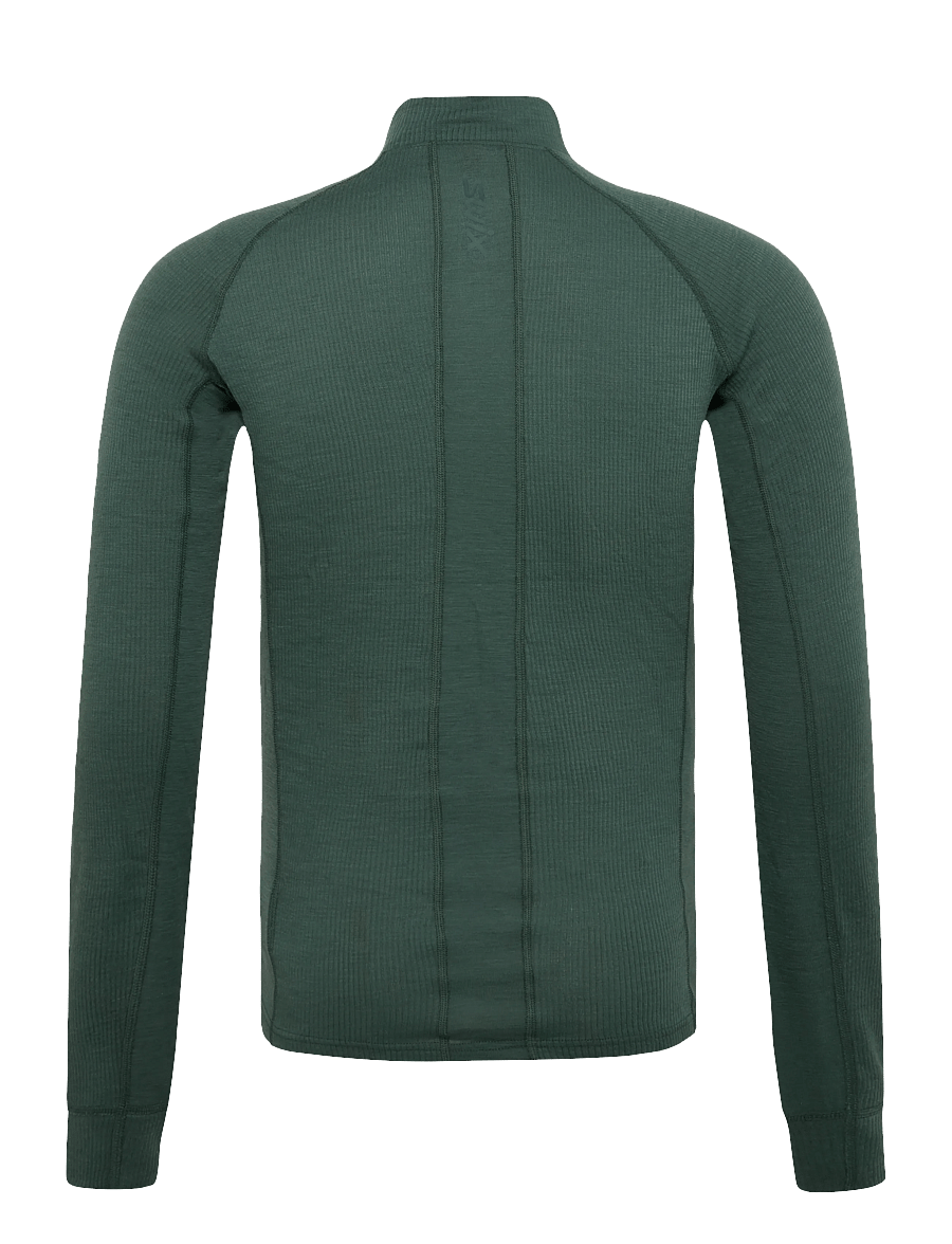 Swix - RaceX Merino Half Zip M - base layer tops - 62450-pine - 1