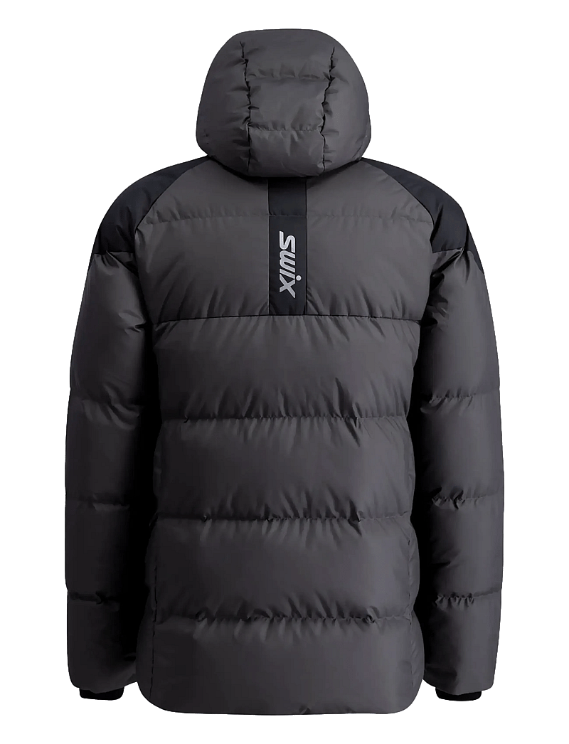 Swix - Focus Down Jacket M - friluftsjackor - 12207-magnet/black - 2