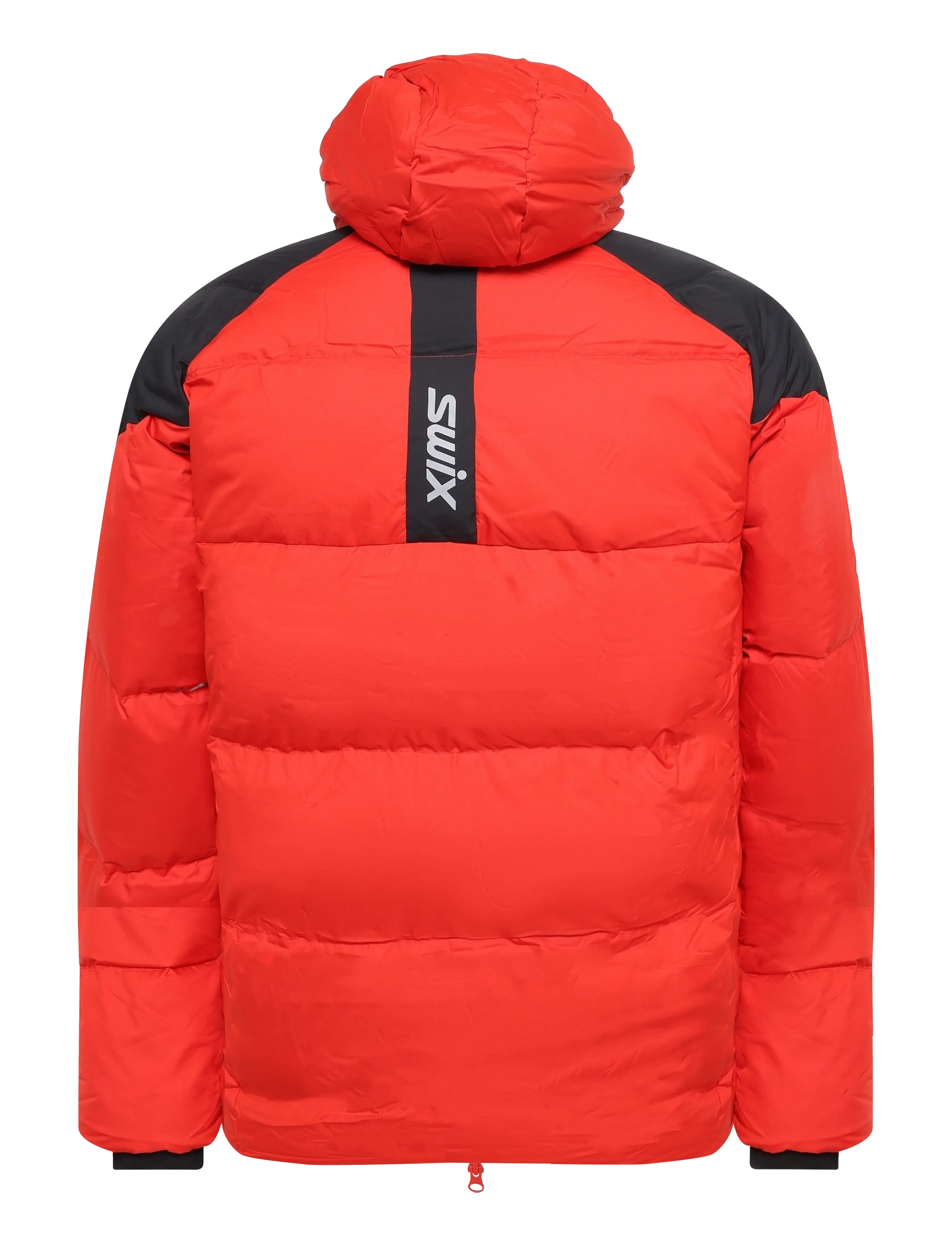 Swix - Focus Down Jacket M - outdoor jacken - 99983-fiery red/black - 1