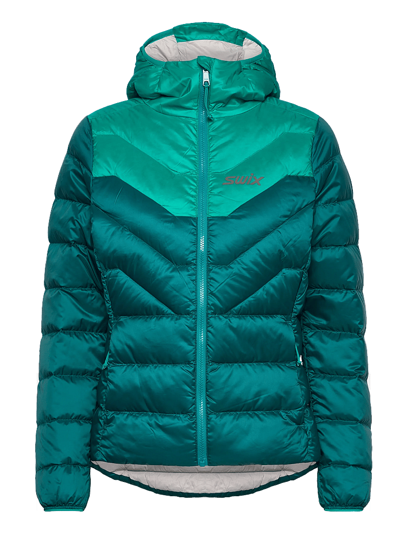 Swix - Infinity Down Jacket W - vinterjackor - 79051-dark teal/teal - 0