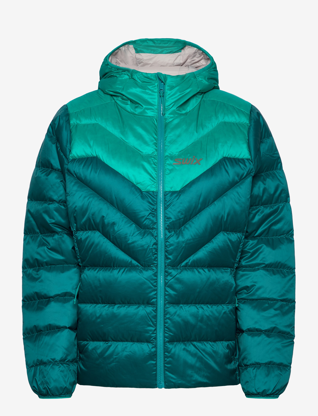 Swix - Infinity Down Jacket W - dun- & vadderade jackor - 79406-teal/dark teal - 0