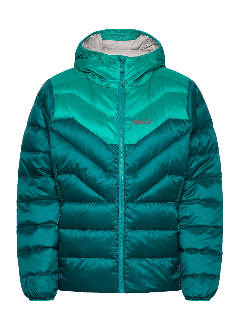 Swix - Infinity Down Jacket W - outdoor jacken - 79406-teal/dark teal - 0