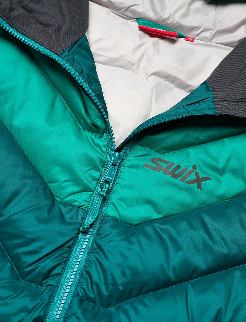Swix - Infinity Down Jacket W - outdoor jacken - 79406-teal/dark teal - 2