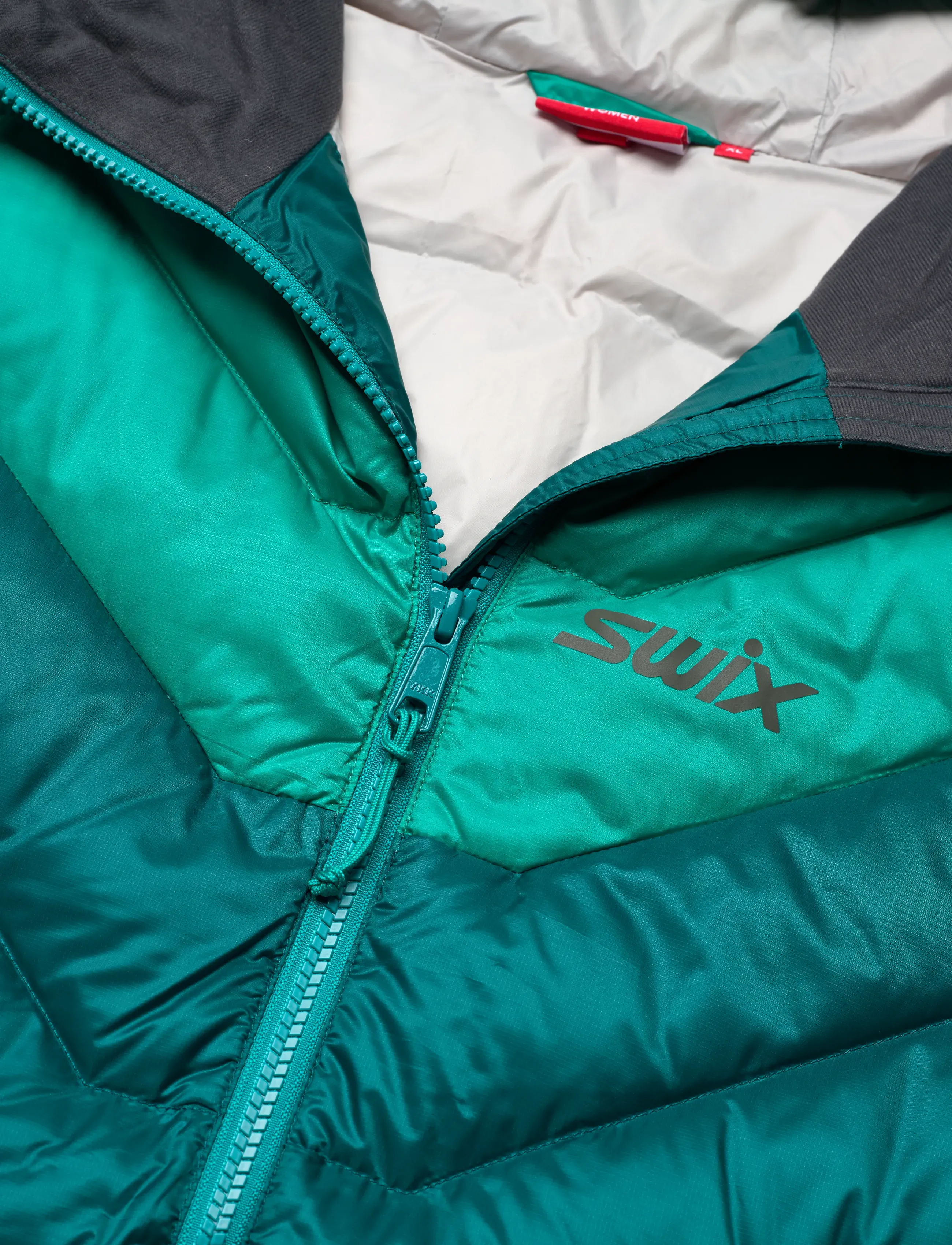 Swix - Infinity Down Jacket W - gefütterte & daunenjacken - 79406-teal/dark teal - 2