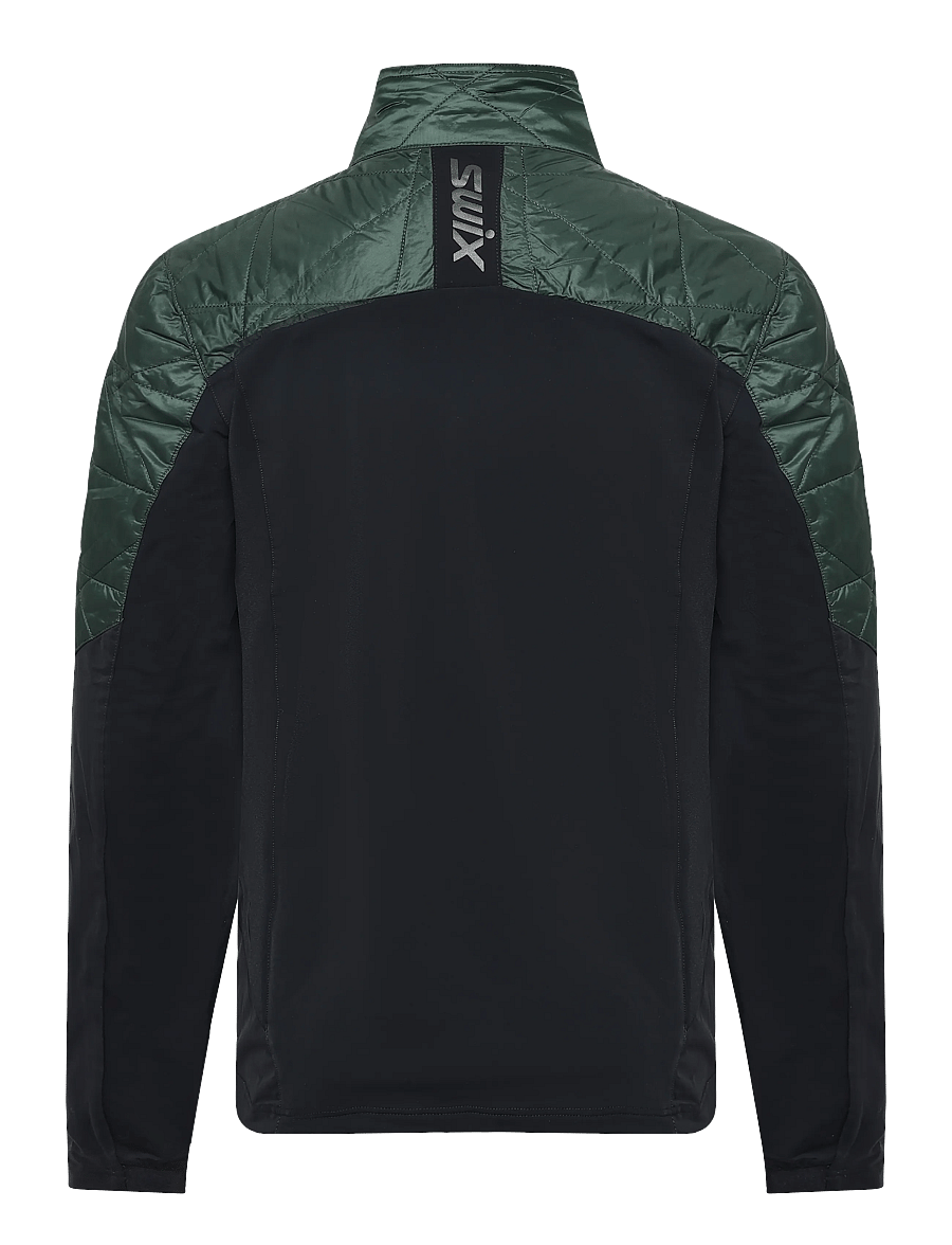 Swix - Infinity Hybrid Insulated Jacket M - outdoor jacken - 20603-forest/black - 1