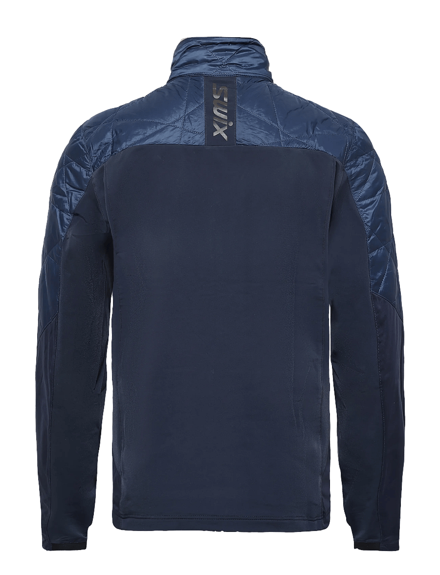 Swix - Infinity Hybrid Insulated Jacket M - outdoor jacken - 75404-lake blue/dark navy - 1
