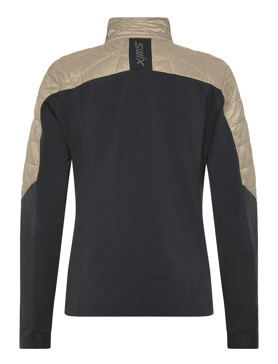 Swix - Infinity Hybrid Insulated Jacket W - välijoped - 94601-dune/black - 1