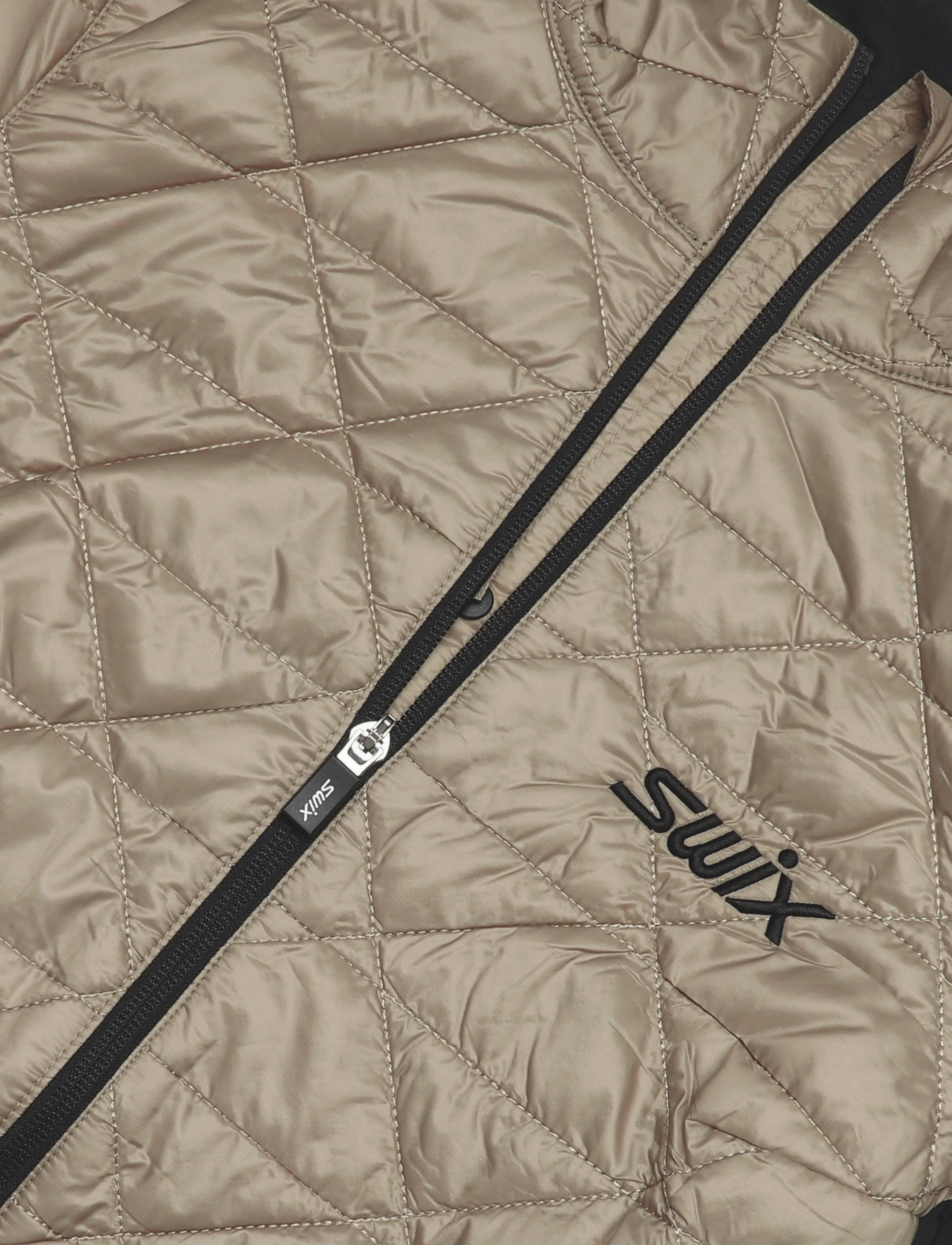 Swix - Infinity Hybrid Insulated Jacket W - välijoped - 94601-dune/black - 3