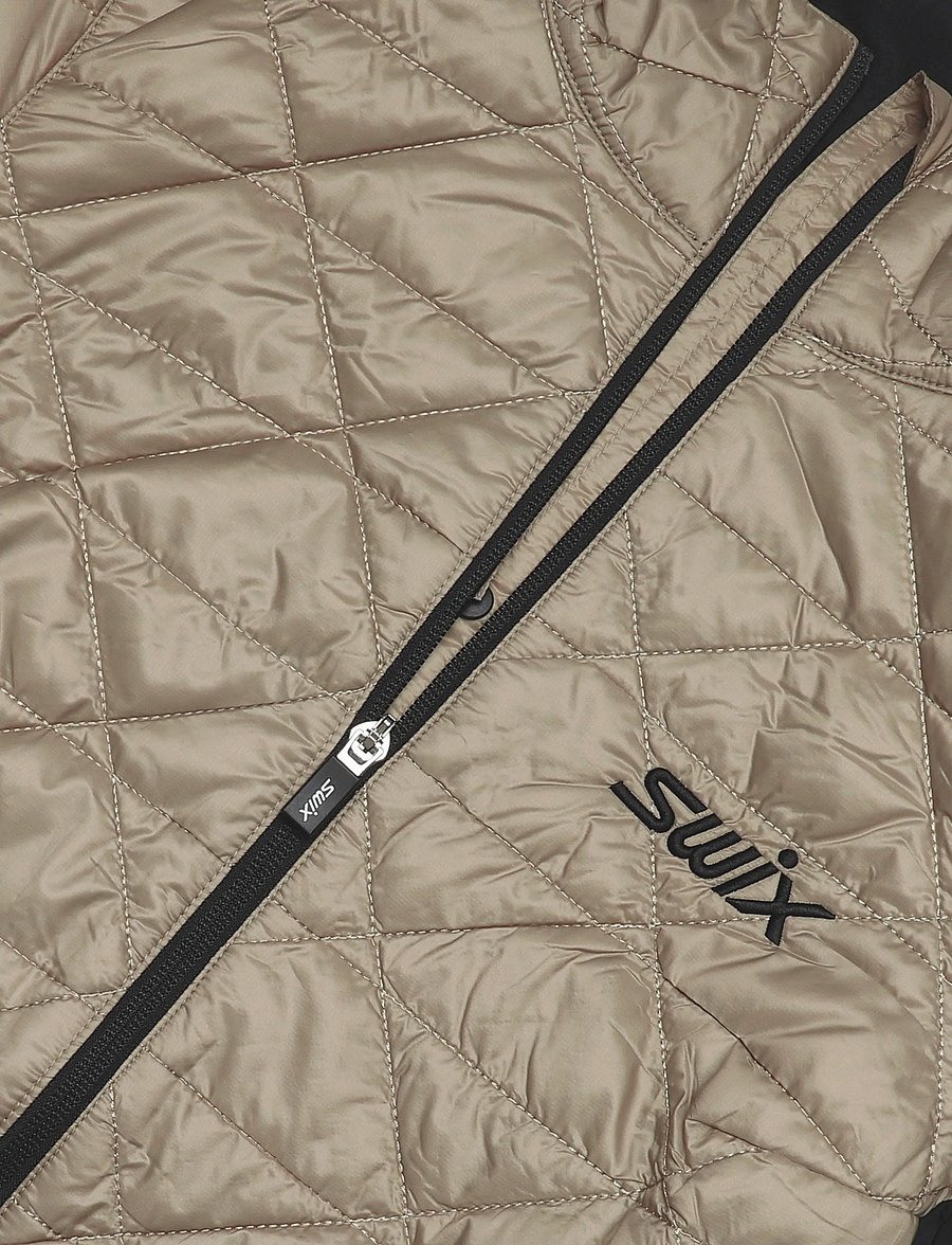 Swix - Infinity Hybrid Insulated Jacket W - välijoped - 94601-dune/black - 3