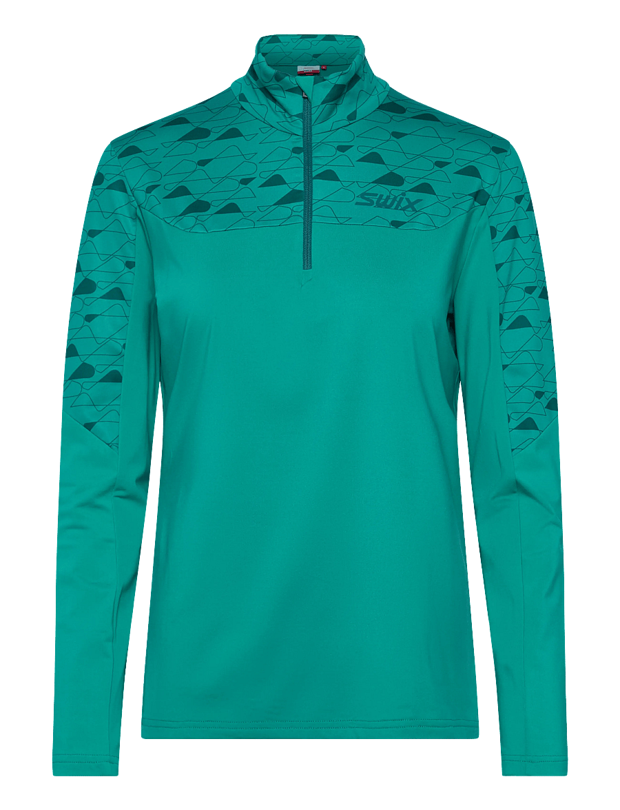 Swix - Infinity Light Half Zip W - góry - 79406-teal/dark teal - 0