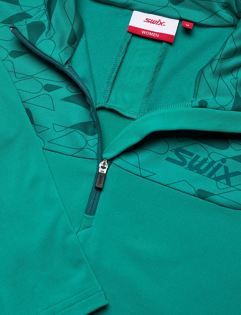Swix - Infinity Light Half Zip W - oberteile - 79406-teal/dark teal - 2