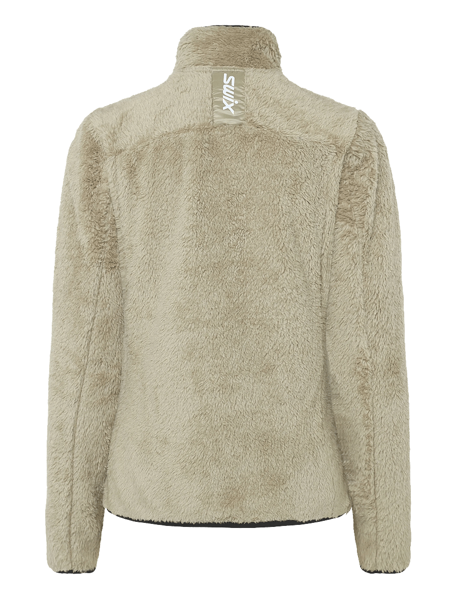 Swix - Infinity Pile Midlayer Full Zip W - oberteile - 94600-dune - 1
