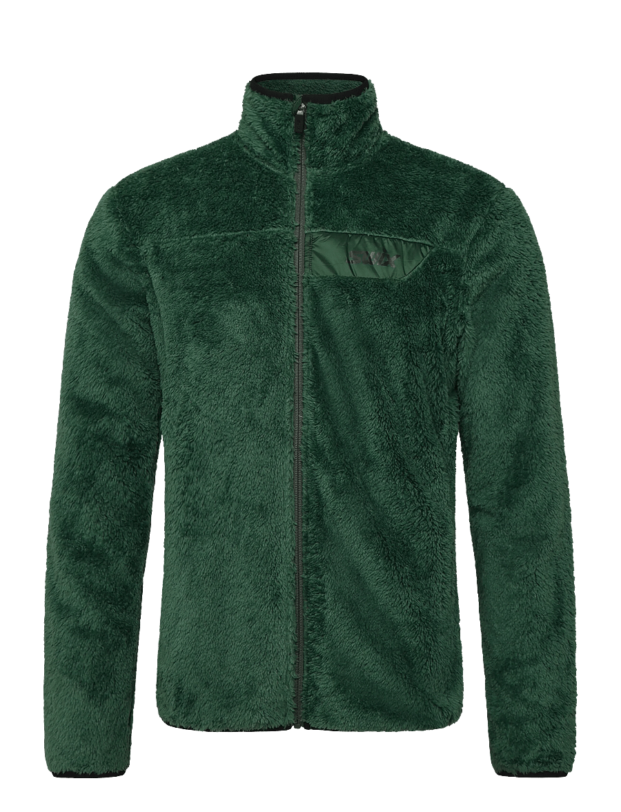 Swix - Infinity Pile Midlayer Full Zip M - fleece & midlayer - 62450-pine - 0