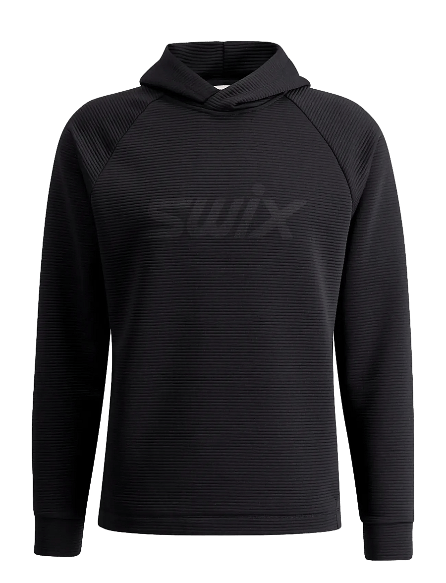 Swix - MoveX Performance Hoodie M - huvtröjor - 10000-black - 0