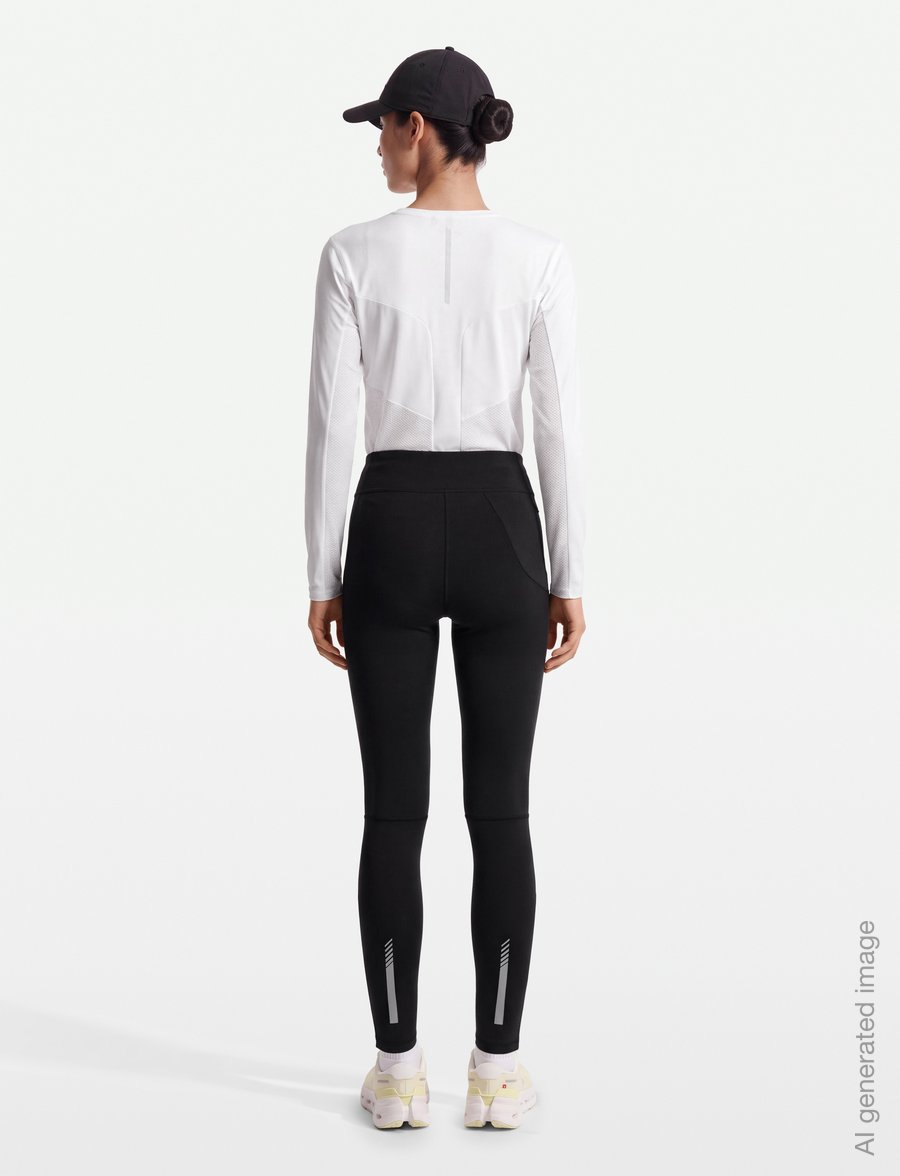 Swix - Skills Tights W - training tights - 10120-jet black - 4