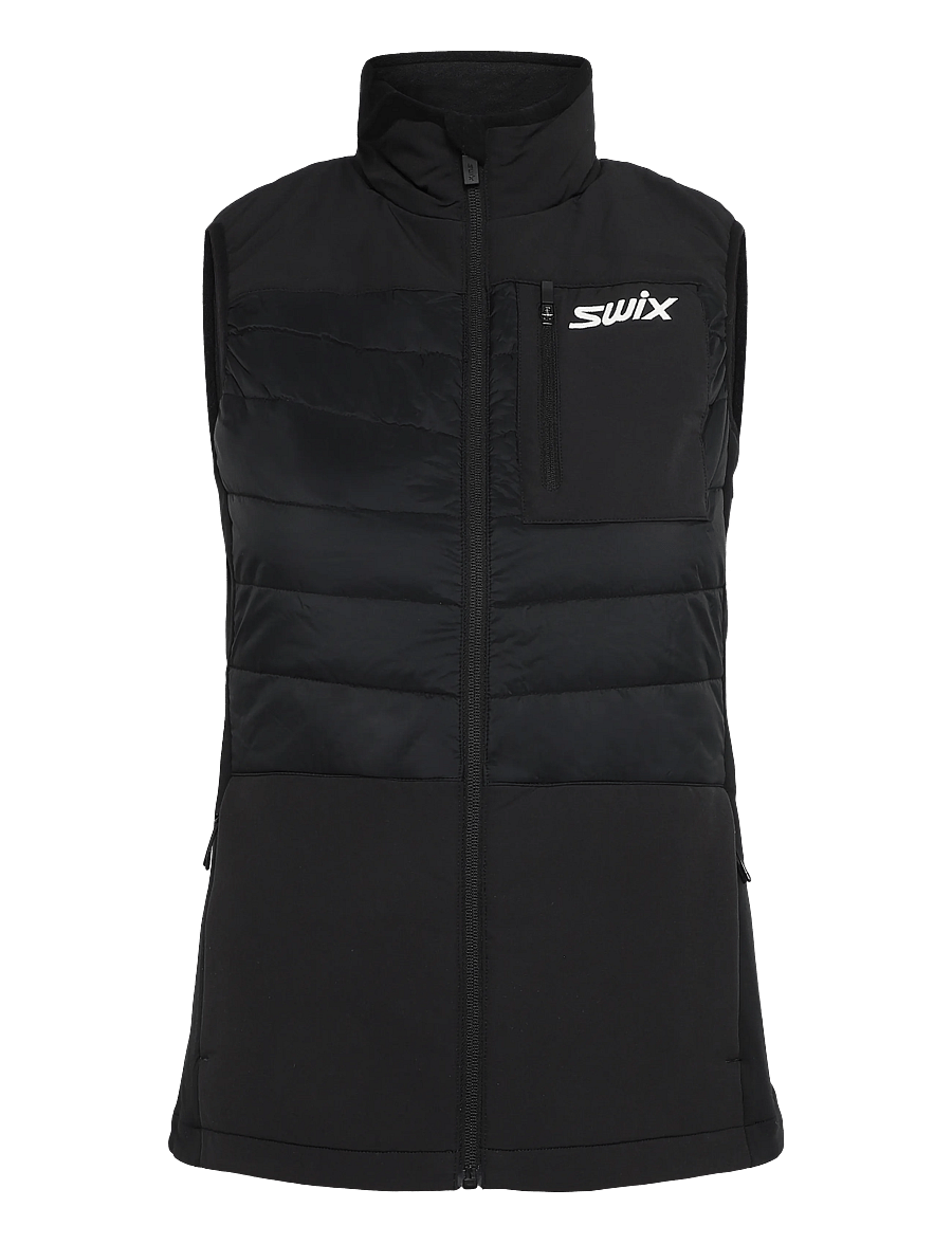 Swix - Horizon Primaloft Vest W - overtøj - 10120-jet black - 0