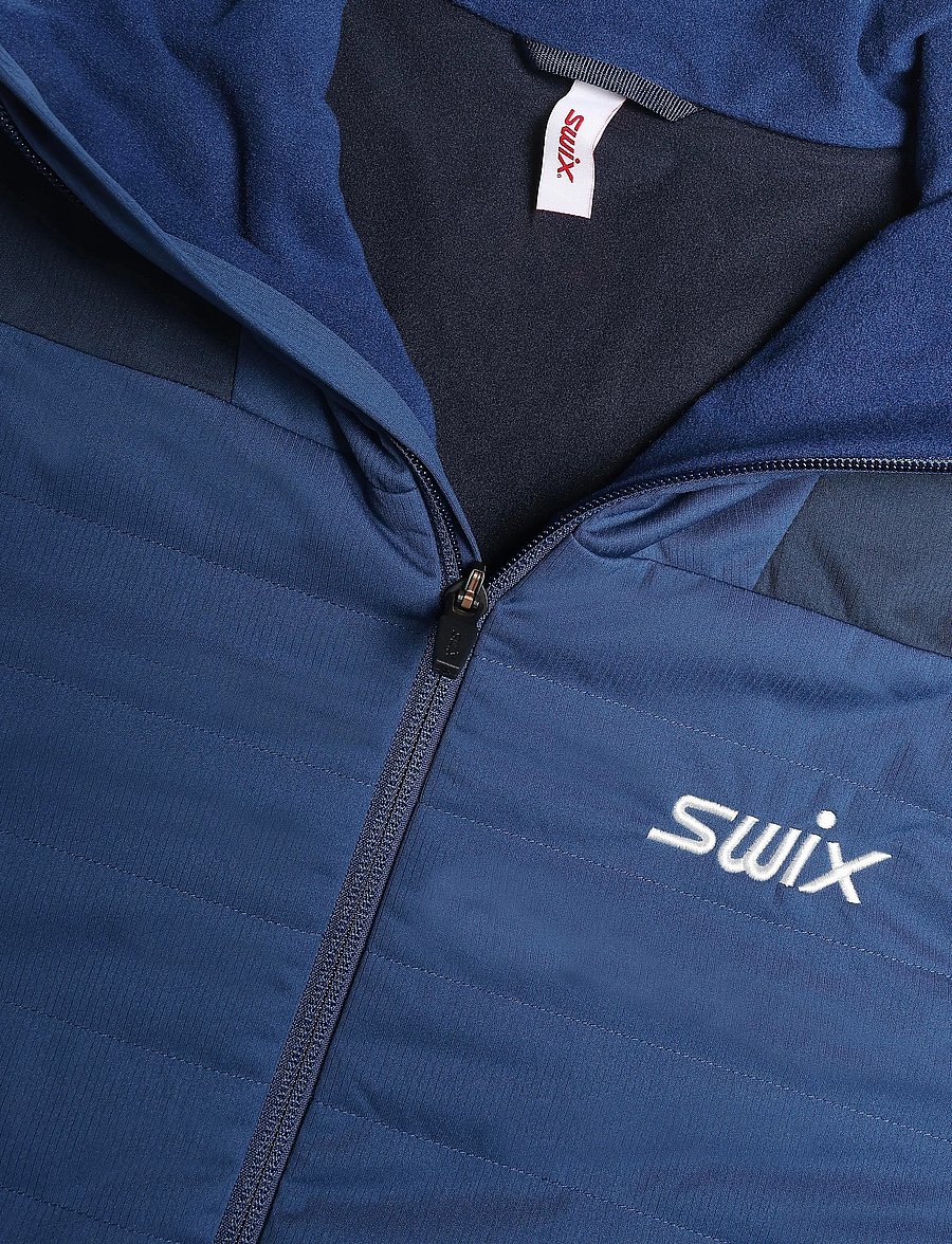 Swix - Blizzard XC Jacket M - sportsjakker - 72105-estate blue - 2