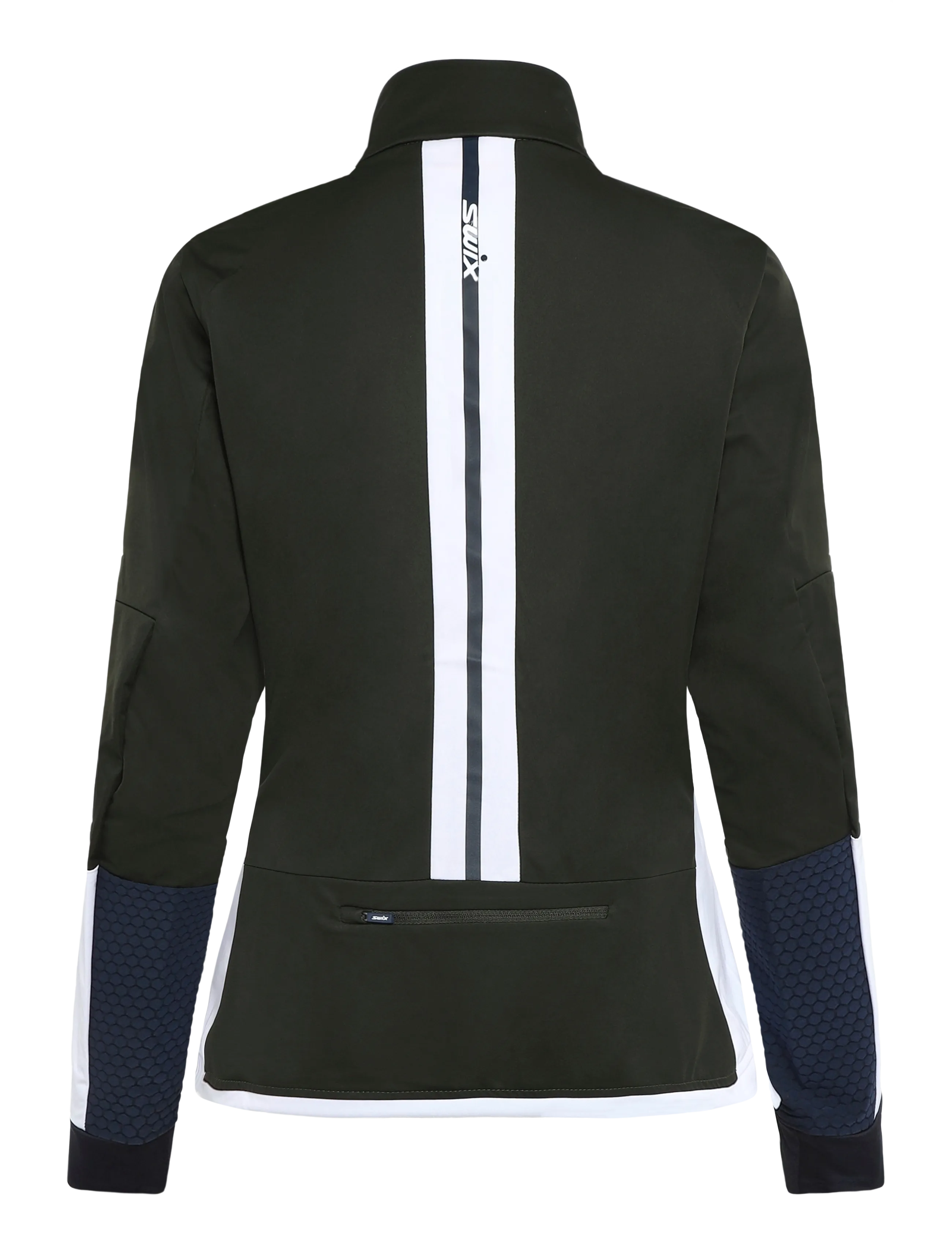 Swix - Nordic XC Jacket W - ski jackets - 48102-olive/bright white - 1