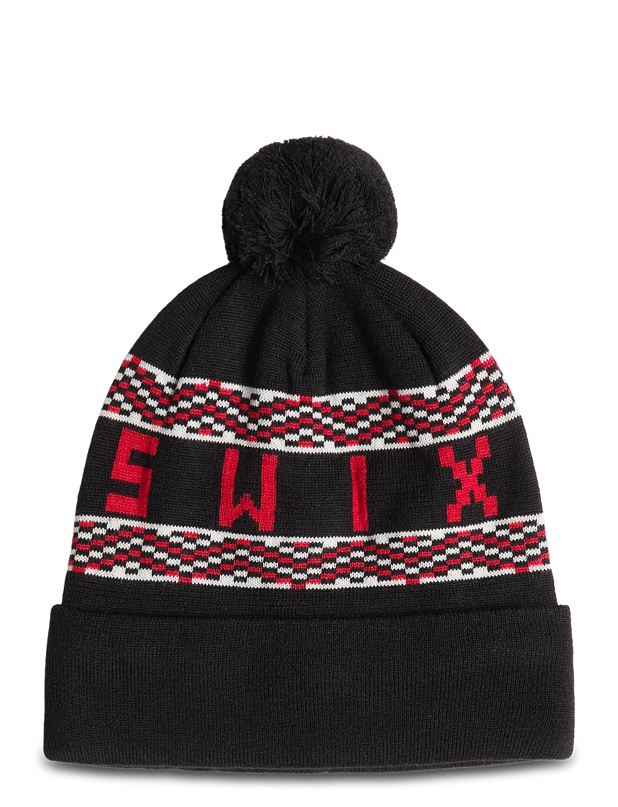 Swix - Nordic Wool Beanie - mössor - jet black - 0