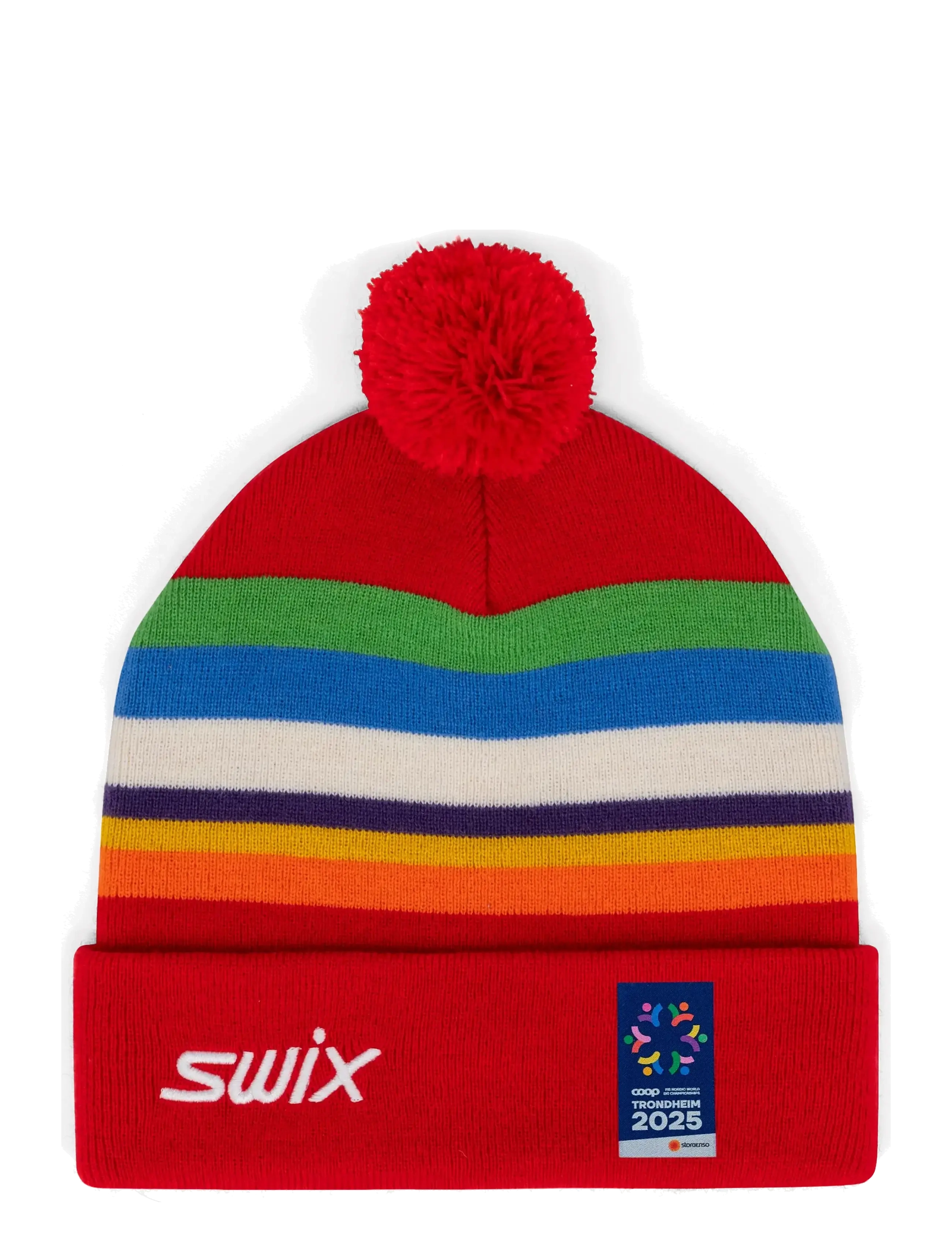 Swix Trondheim Tradition Beanie - Aksessuaarid - 99992-FIERY RED / red