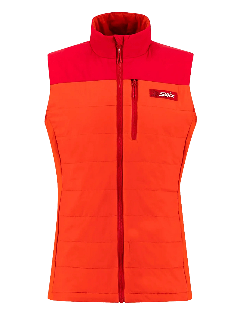 Swix - Surmount Primaloft Vest M - outdoor - 99992-fiery red - 0